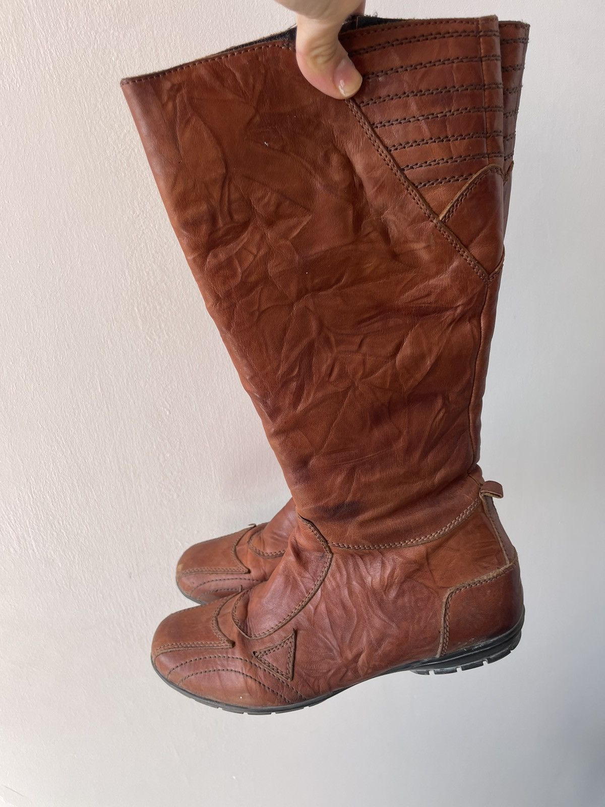 Vintage y2k leather boots Size US 6.5 / IT 36.5 - 11 Thumbnail