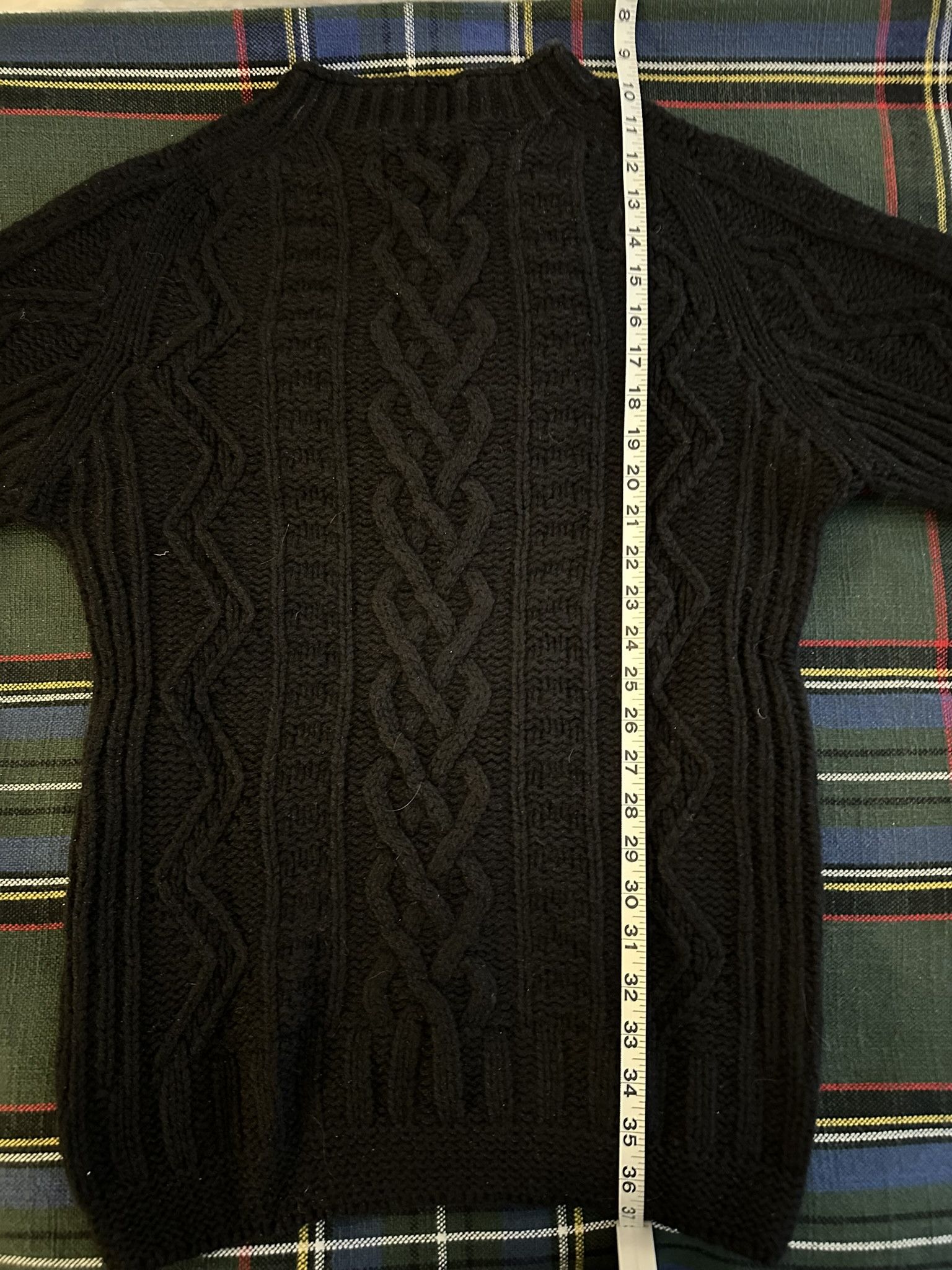 Howlin' Super Cult Slim-Fit Cable-Knit Virgin Wool Sweater Size US S / EU 44-46 / 1 - 7 Thumbnail