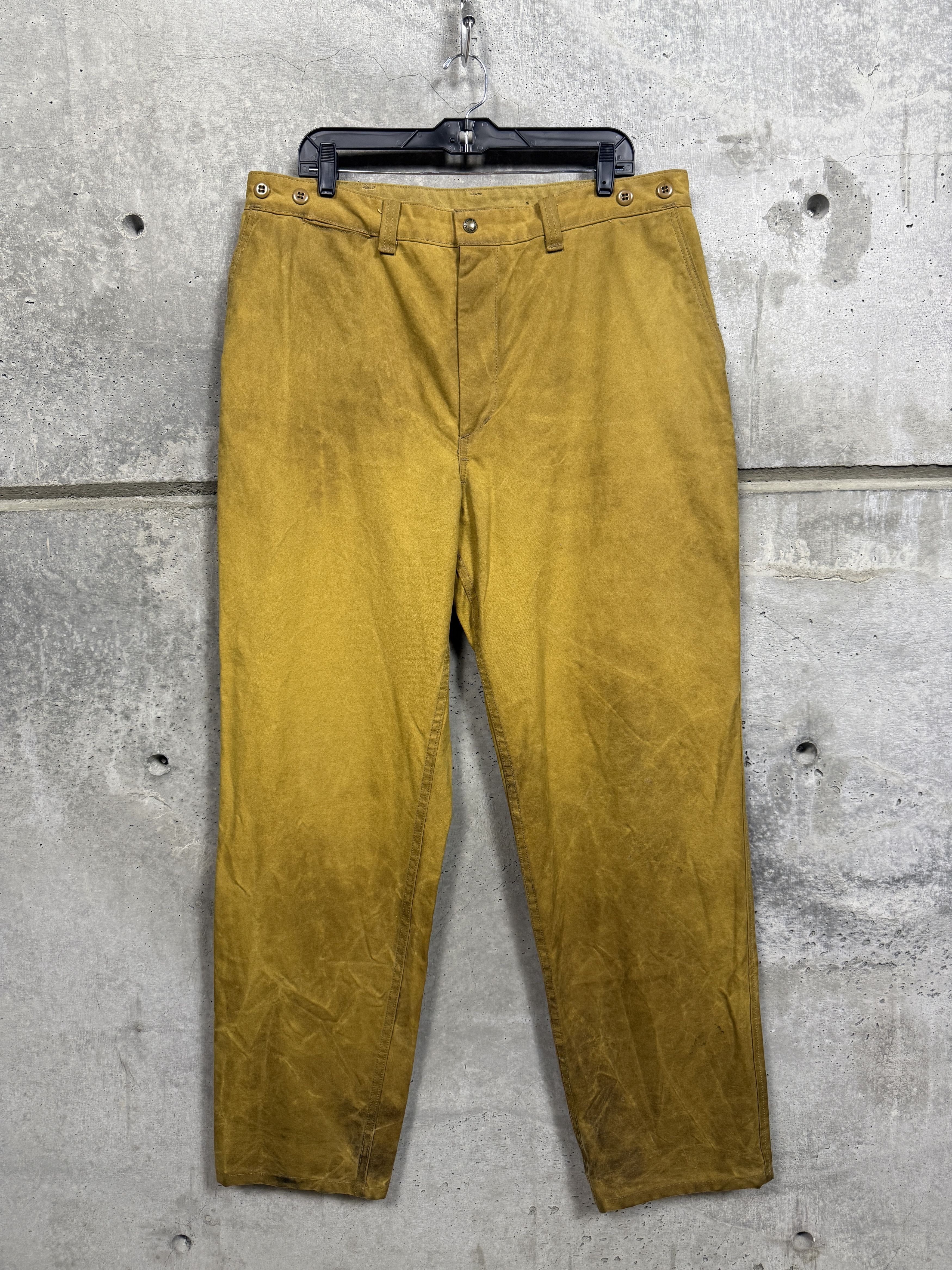 Filson Vintage Filson 14005SB Oil Finish Single Tin Pants Size US 38 / EU 54 - 1 Thumbnail