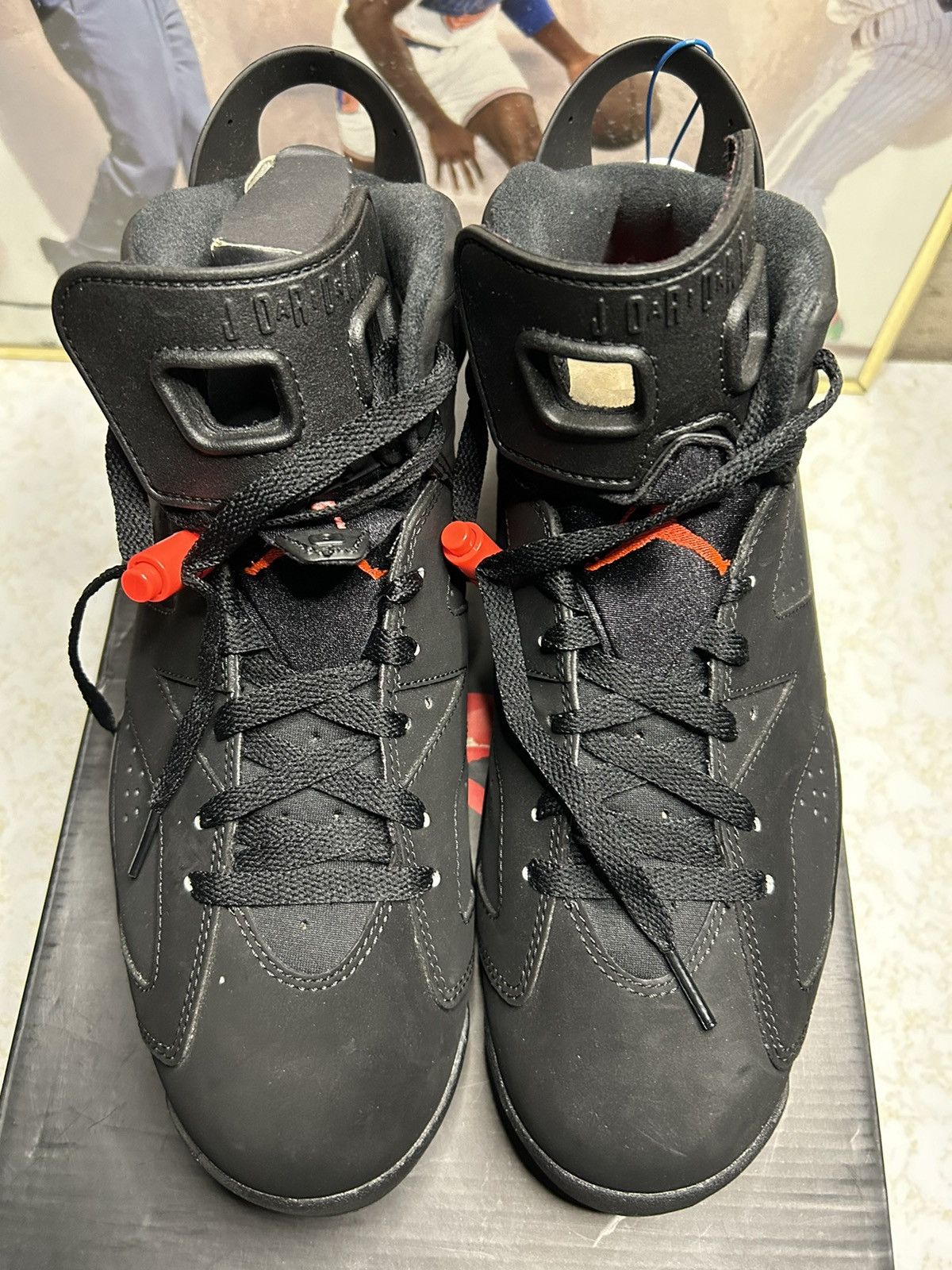 Jordan Brand Air Jordan 6 Retro black infrared Grailed