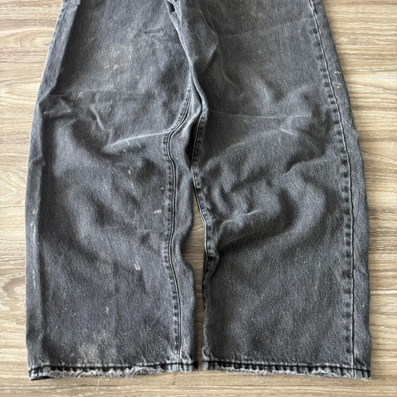 Vintage Crazy Vintage Y2K/2000s Grunge Faded Black Denim Jeans! 31x31 Size US 31 - 6 Thumbnail