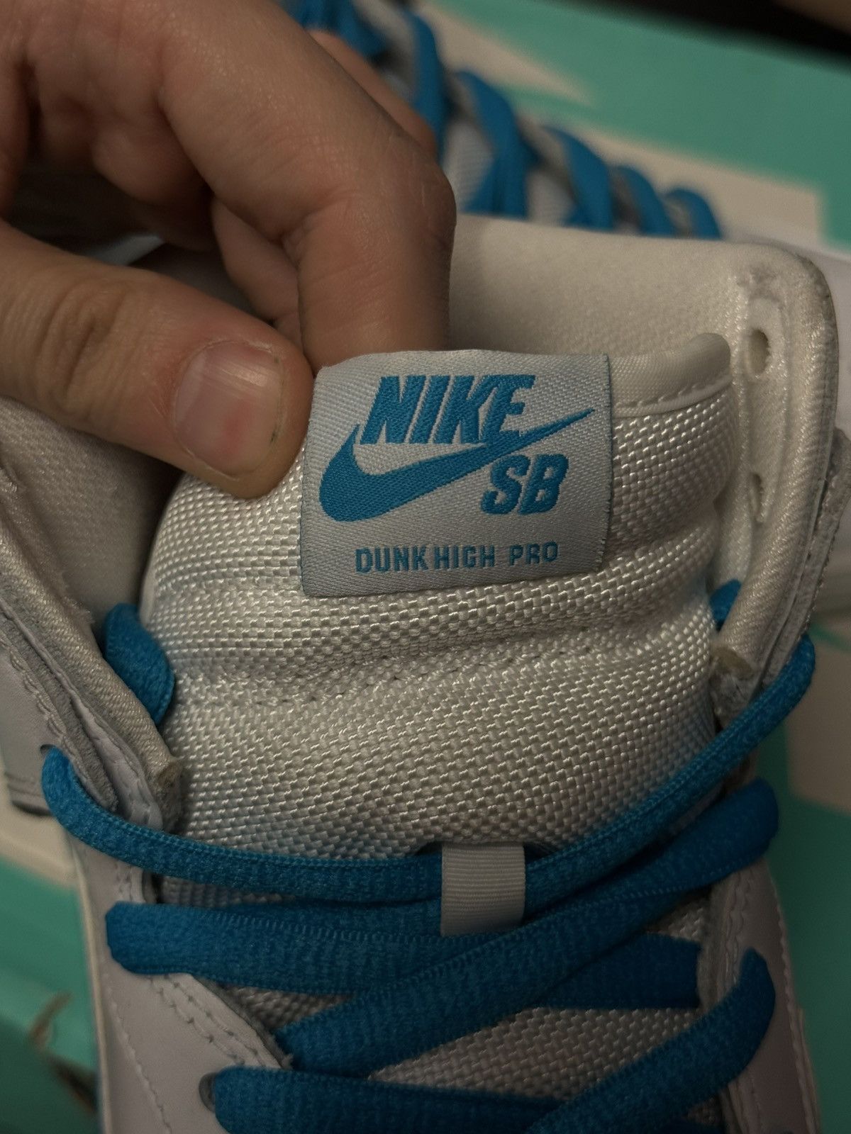 Nike Dunk High Top Blue Mulder Size 11 High Top Size US 11 / EU 44 - 17 Thumbnail
