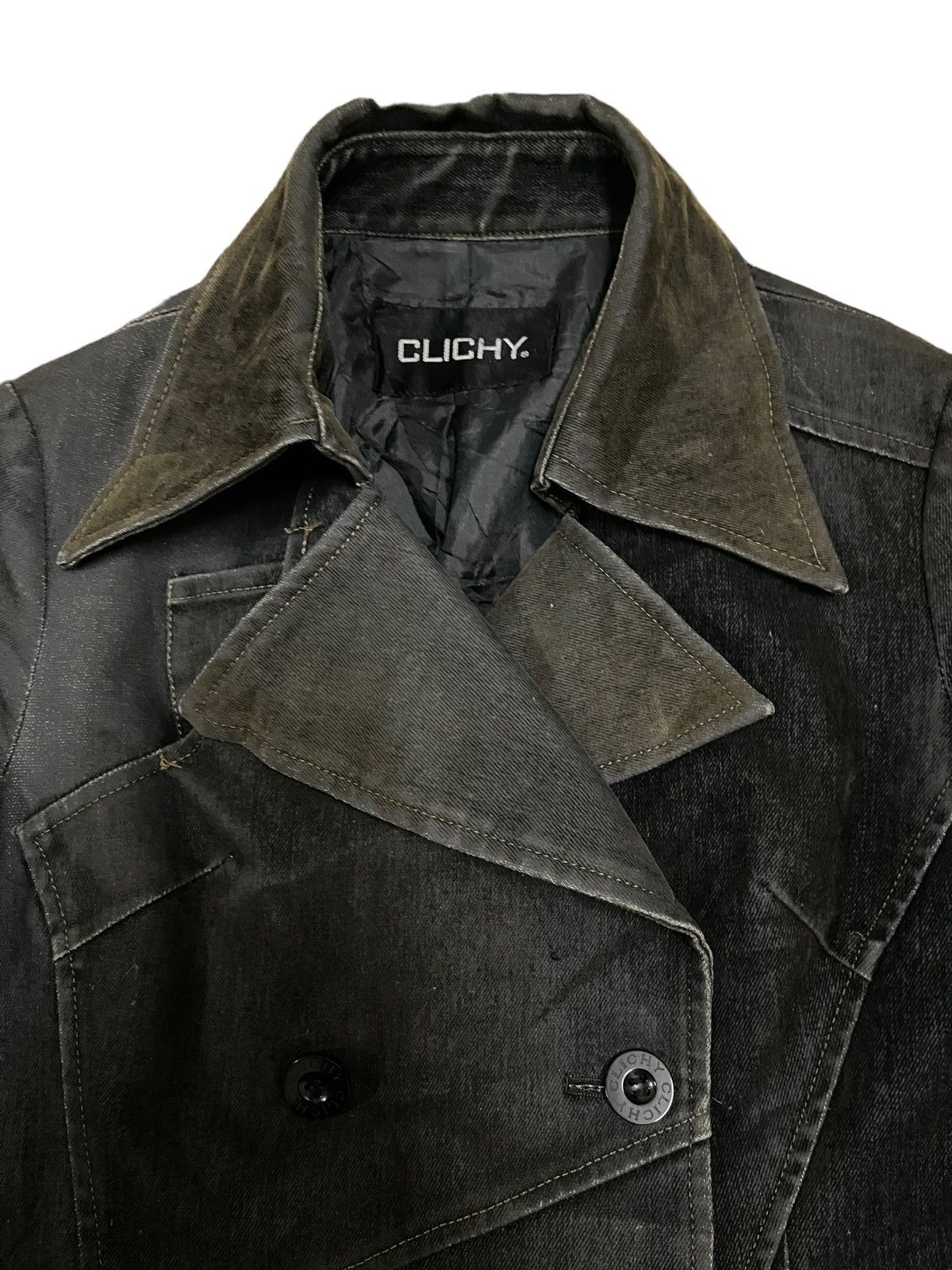 Japanese Brand Vintage Japanese Avant Garde Style Double Breasted Jacket Size M / US 6-8 / IT 42-44 - 6 Thumbnail