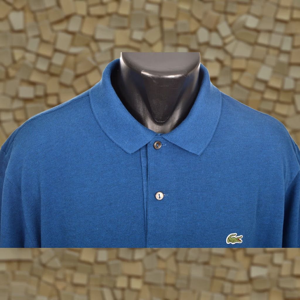 Lacoste Lacoste Polo Shirt Blue Short Sleeve F8455 Classic Fit Size XXL Men's Size US XXL / EU 58 / 5 - 1 Thumbnail