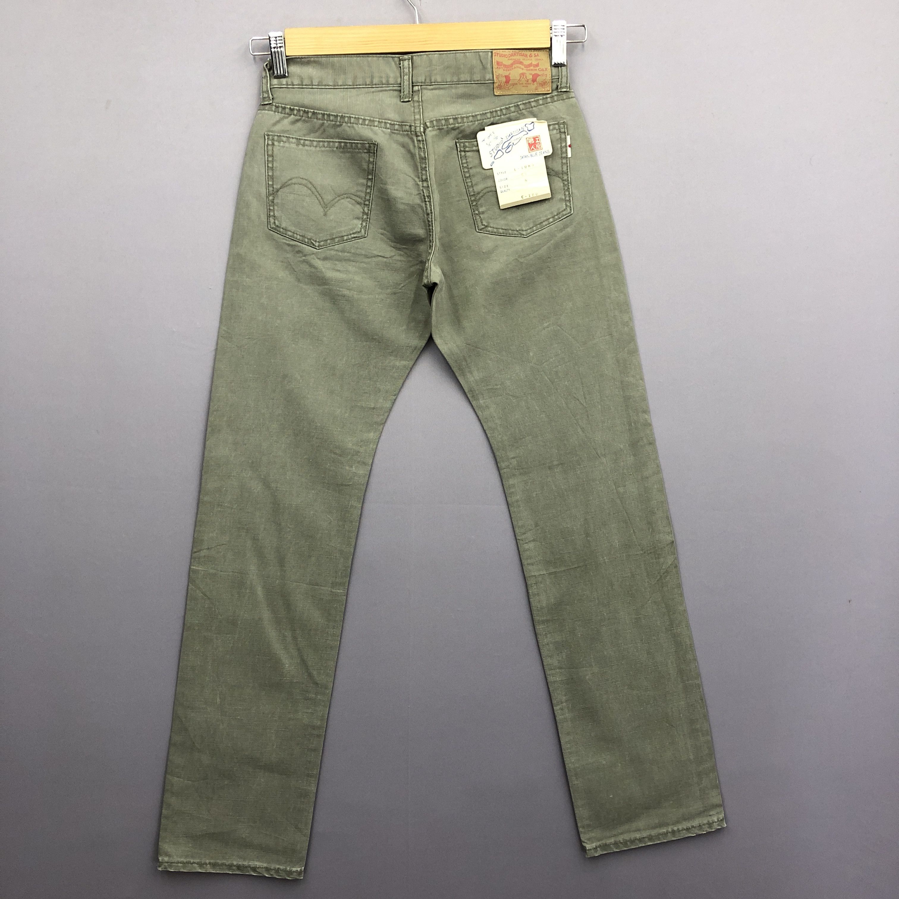 Studio D'Artisan BNWT Vintage 90s Studio D'Artisan Japanese Skinny Slim Jeans Size 26" / US 2 / IT 38 - 1 Thumbnail