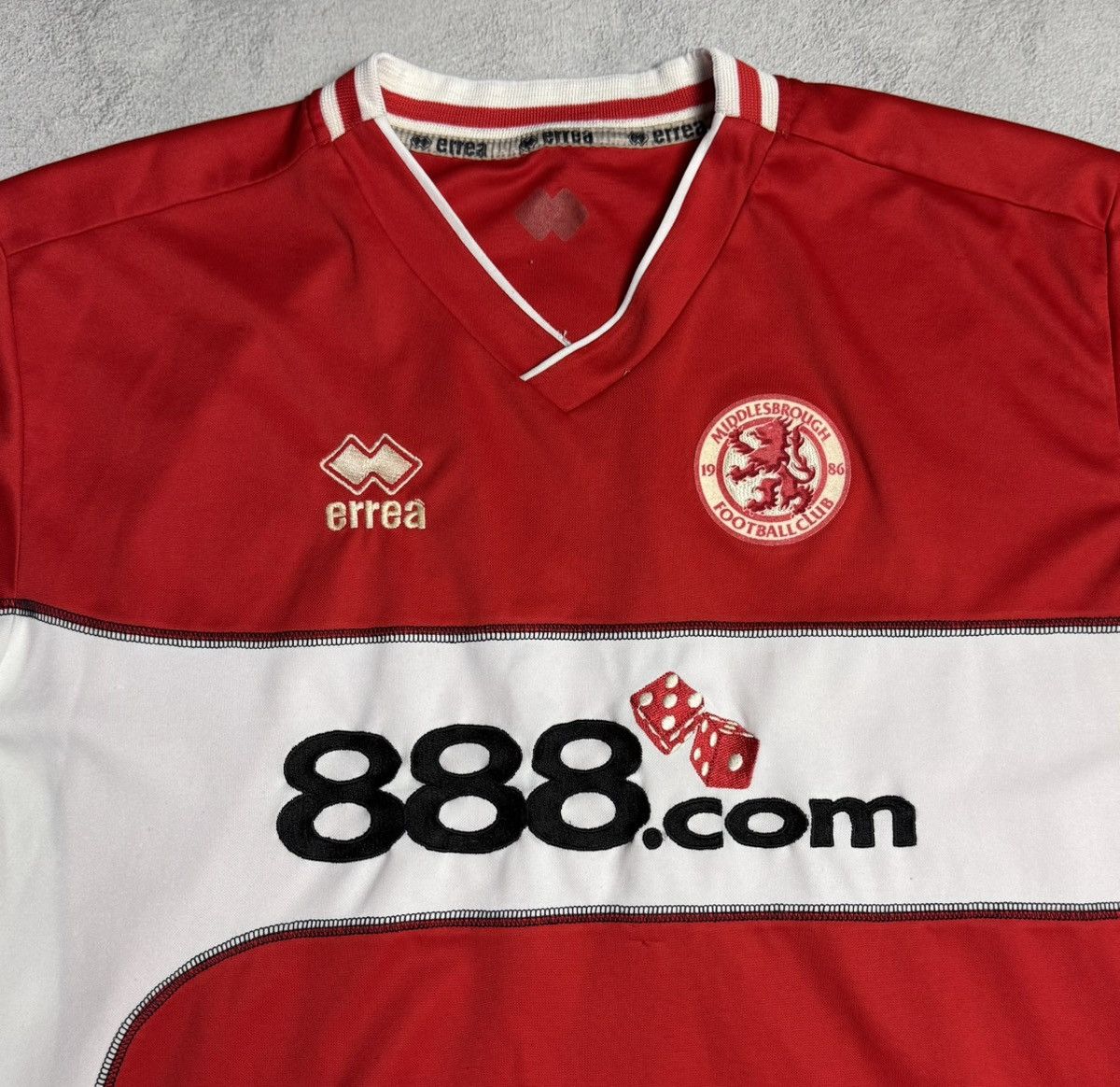 Errea Middlesbrough 2005 2006 Home Shirt Soccer Jersey Errea Size US XL / EU 56 / 4 - 5 Thumbnail