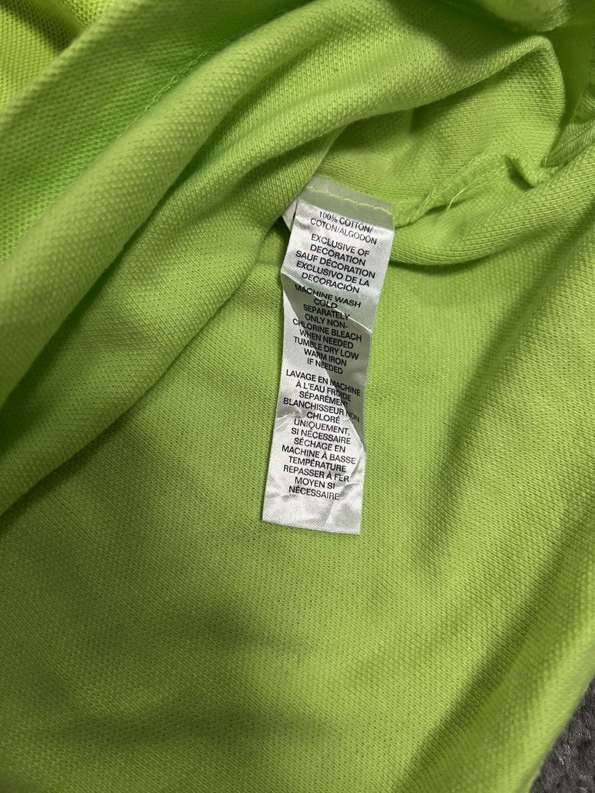 Chaps Ralph Lauren × Designer × Vintage Chaps Vintage Polo Shirt in Light Green Size US XL / EU 56 / 4 - 3 Thumbnail