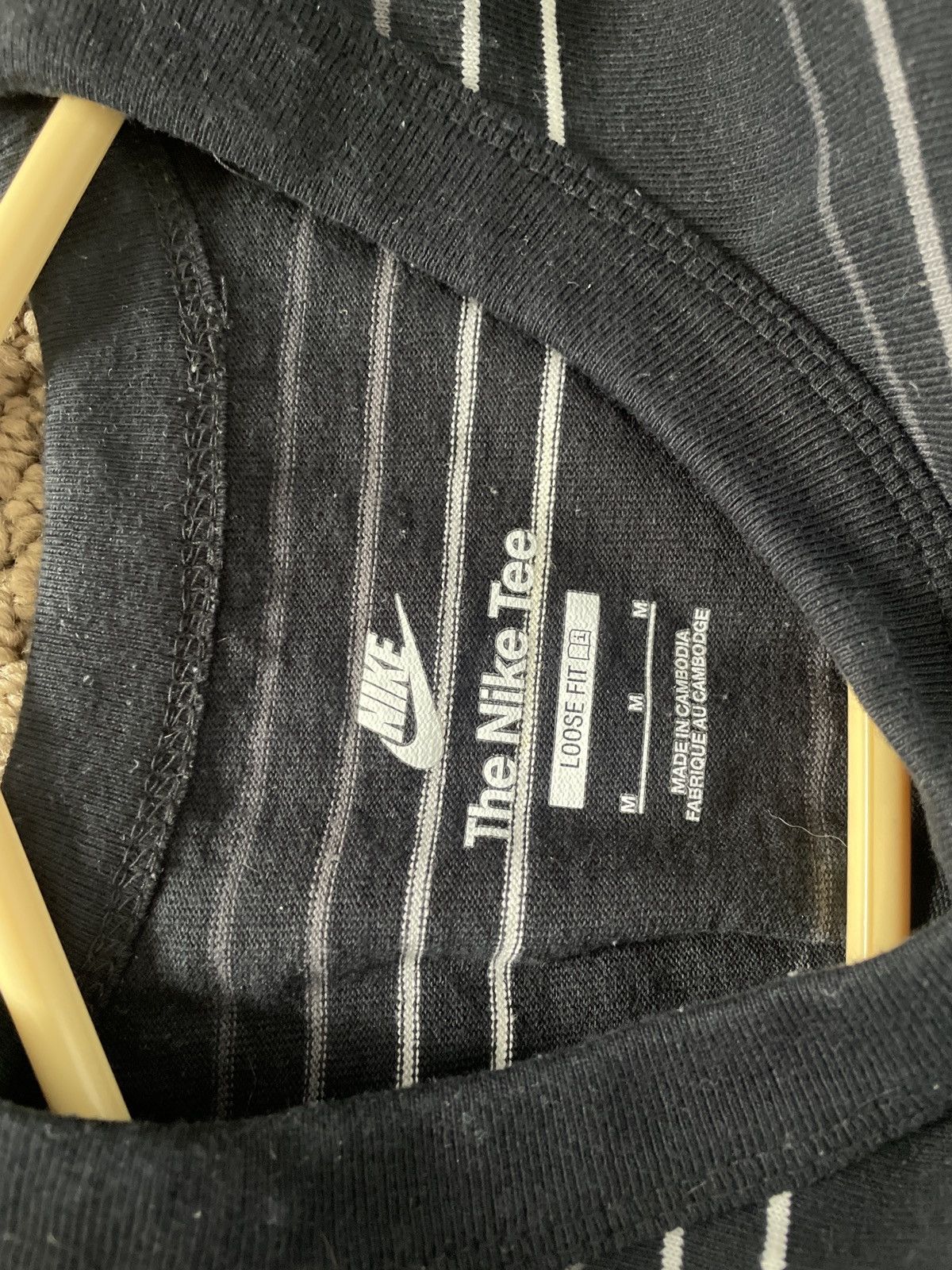Nike Nike Striped Tee Size US M / EU 48-50 / 2 - 3 Thumbnail