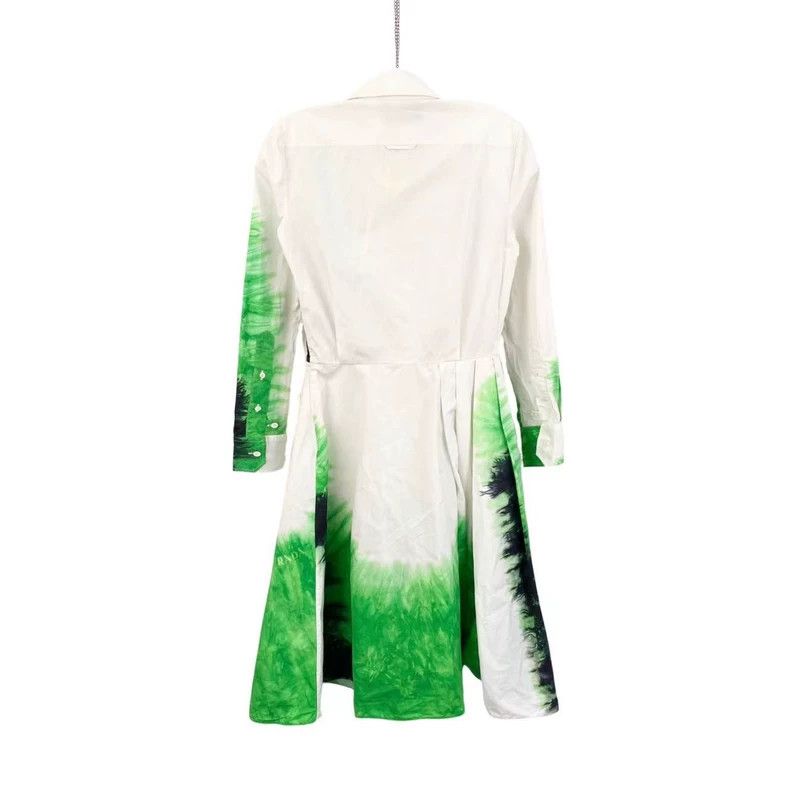 Prada Prada Flower-printed white dress Size XS / US 0-2 / IT 36-38 - 2 Thumbnail