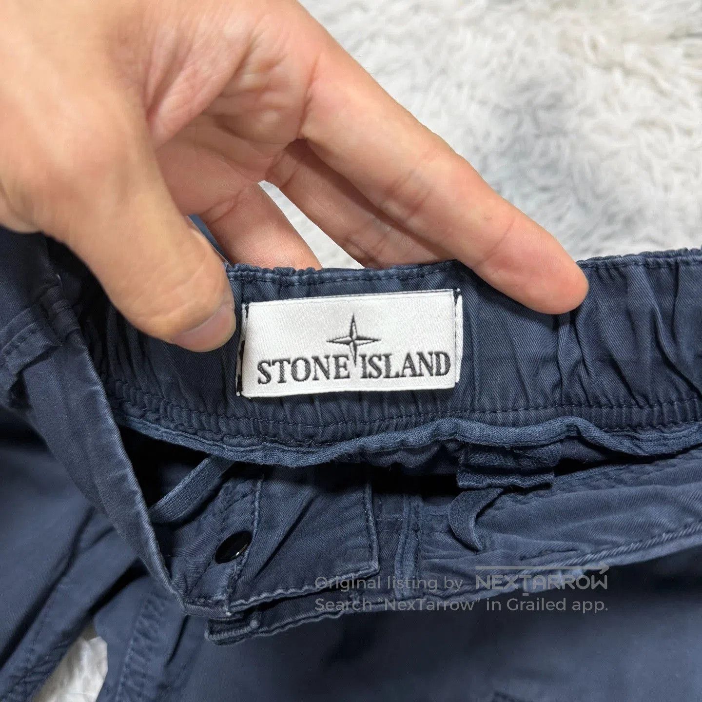 Stone Island Stone Island Dark Blue Cargo Pants W30. Size US 30 / EU 46 - 4 Thumbnail