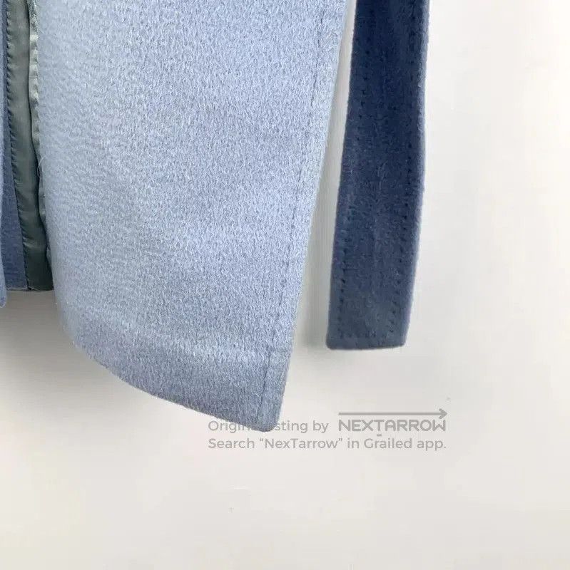 Max Mara MaxMara Blue Women's Coat - Size S . Size S / US 4 / IT 40 - 4 Thumbnail