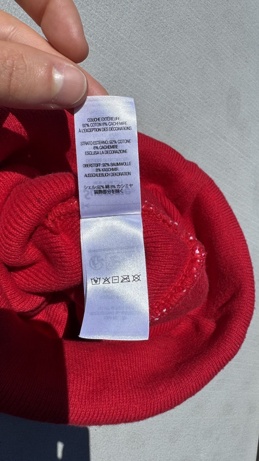 Supreme Supreme Big logo beanie Size ONE SIZE - 5 Thumbnail