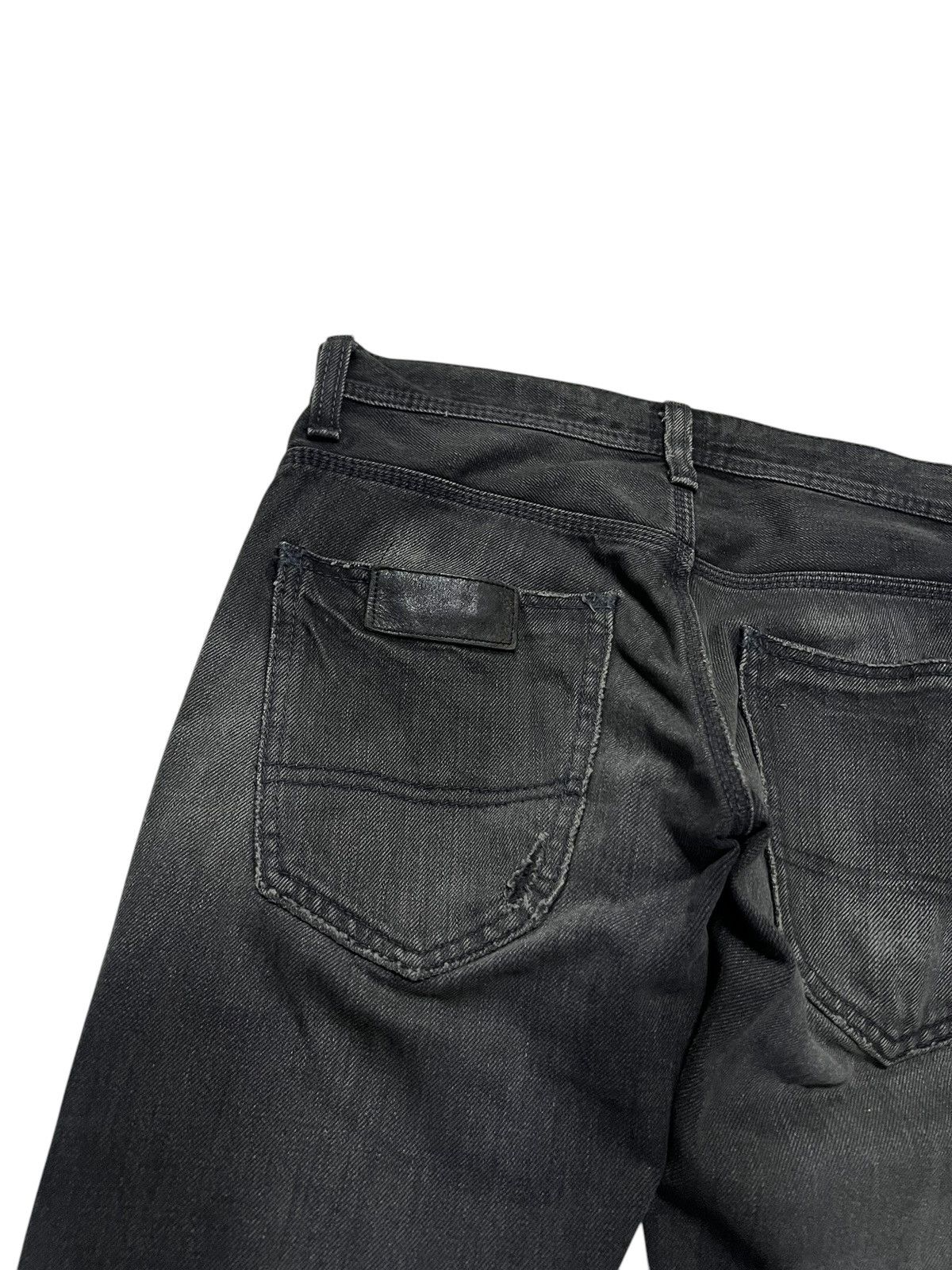 If Six Was Nine × Lee 🌈80s Lee Riders Beams Distress Ripped Zipper Jean Size US 30 / EU 46 - 10 Thumbnail