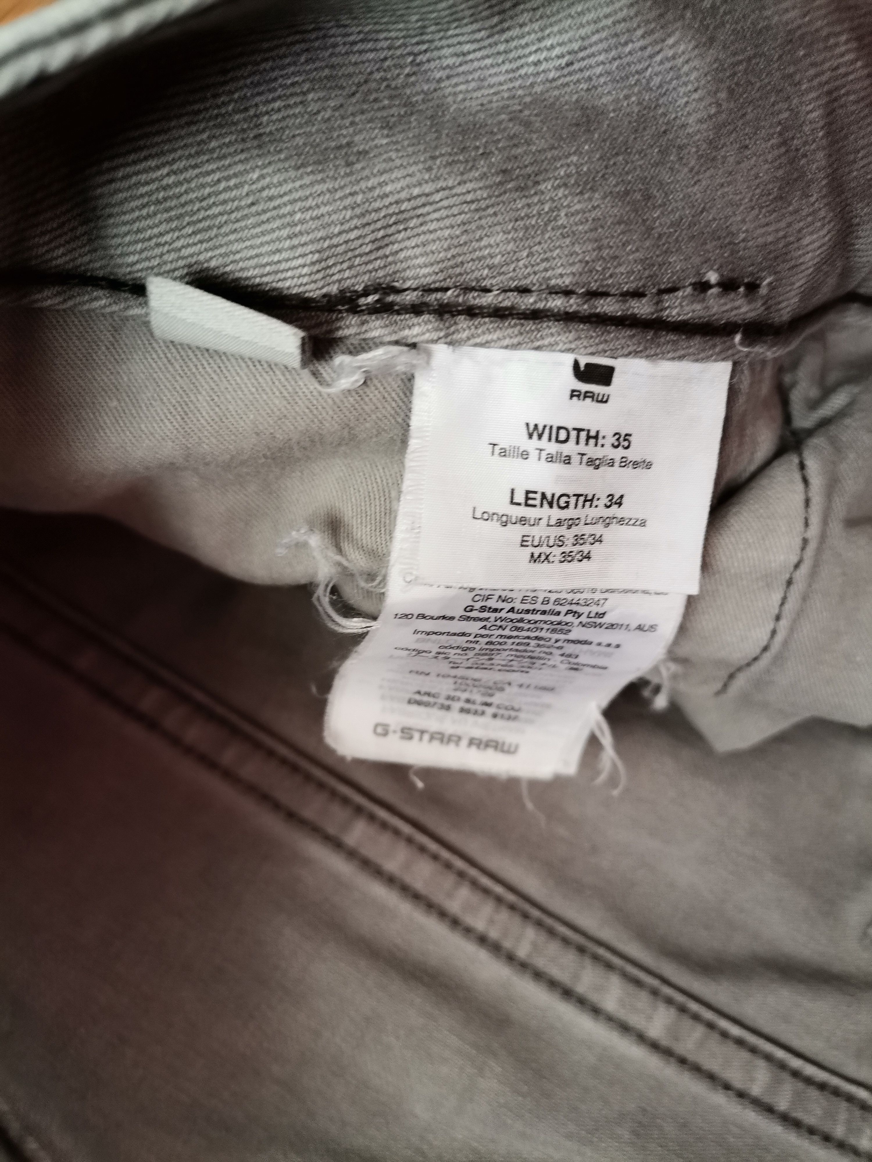 G-Star G-Star Raw Jeans Size US 35 - 4 Thumbnail