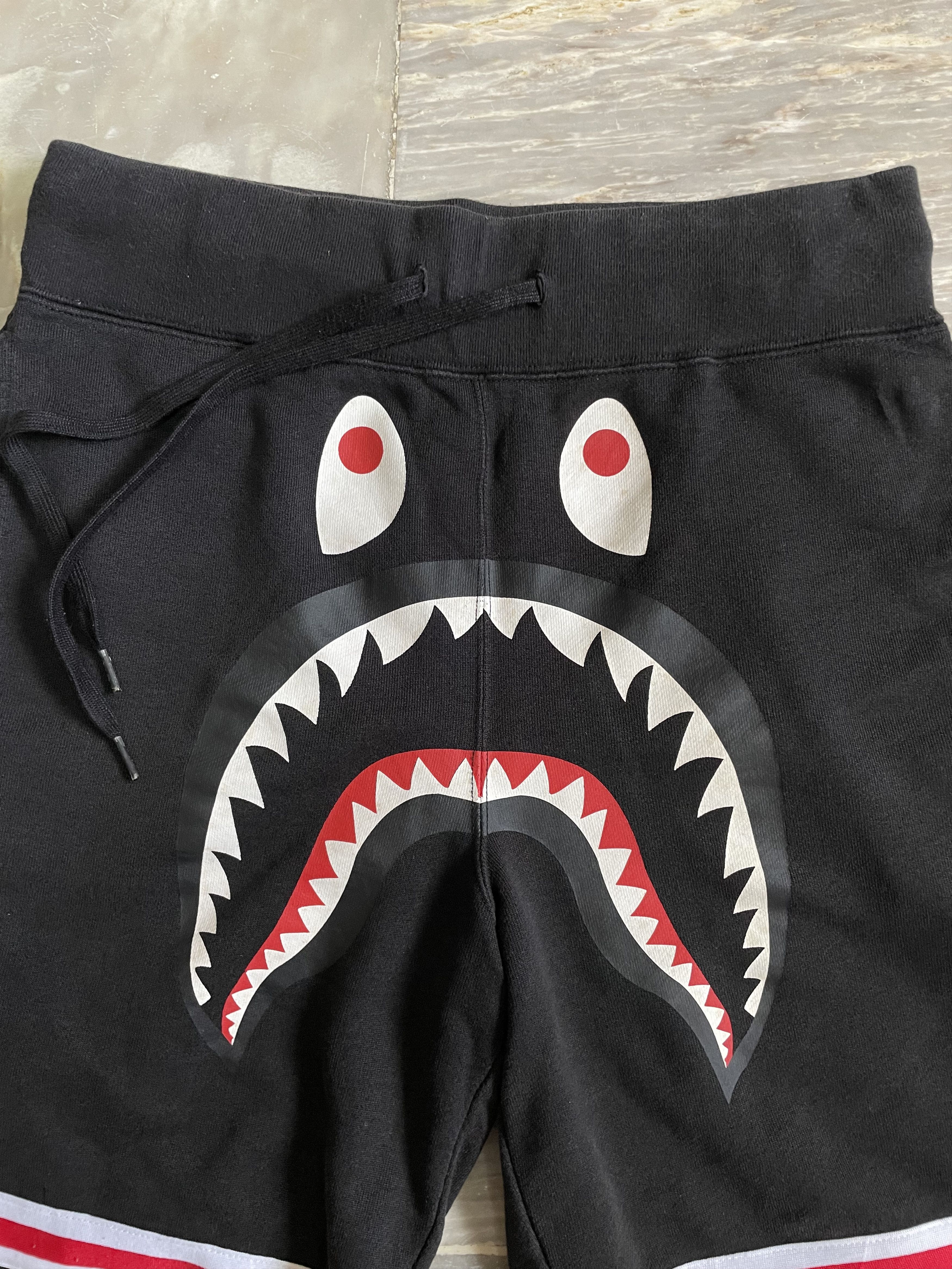 Bape A bathing ape shark basketball short Size US 28 / EU 44 - 5 Thumbnail