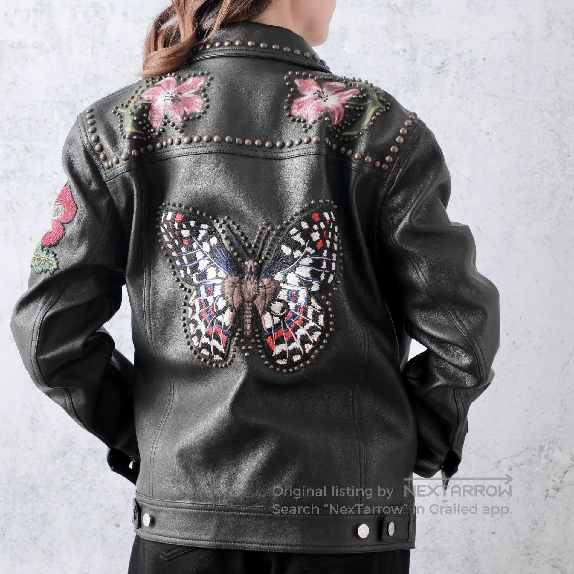 Gucci Gucci Black Sheepskin Button Leather Jacket. Size US M / EU 48-50 / 2 - 2 Thumbnail