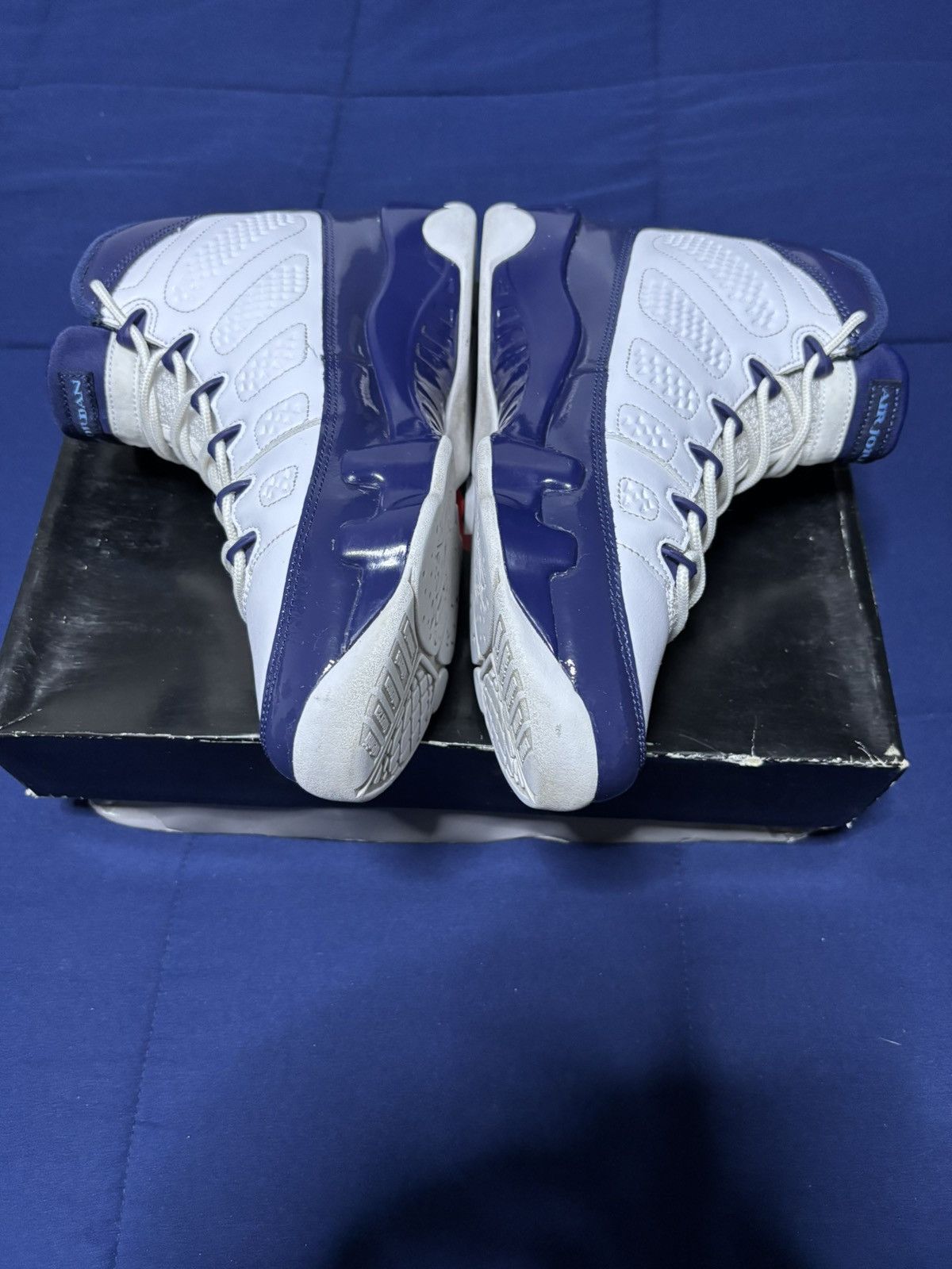 Jordan Brand Jordan 9 Retro UNC 2019 Size 8.5 Size US 8.5 / EU 41-42 - 3 Thumbnail