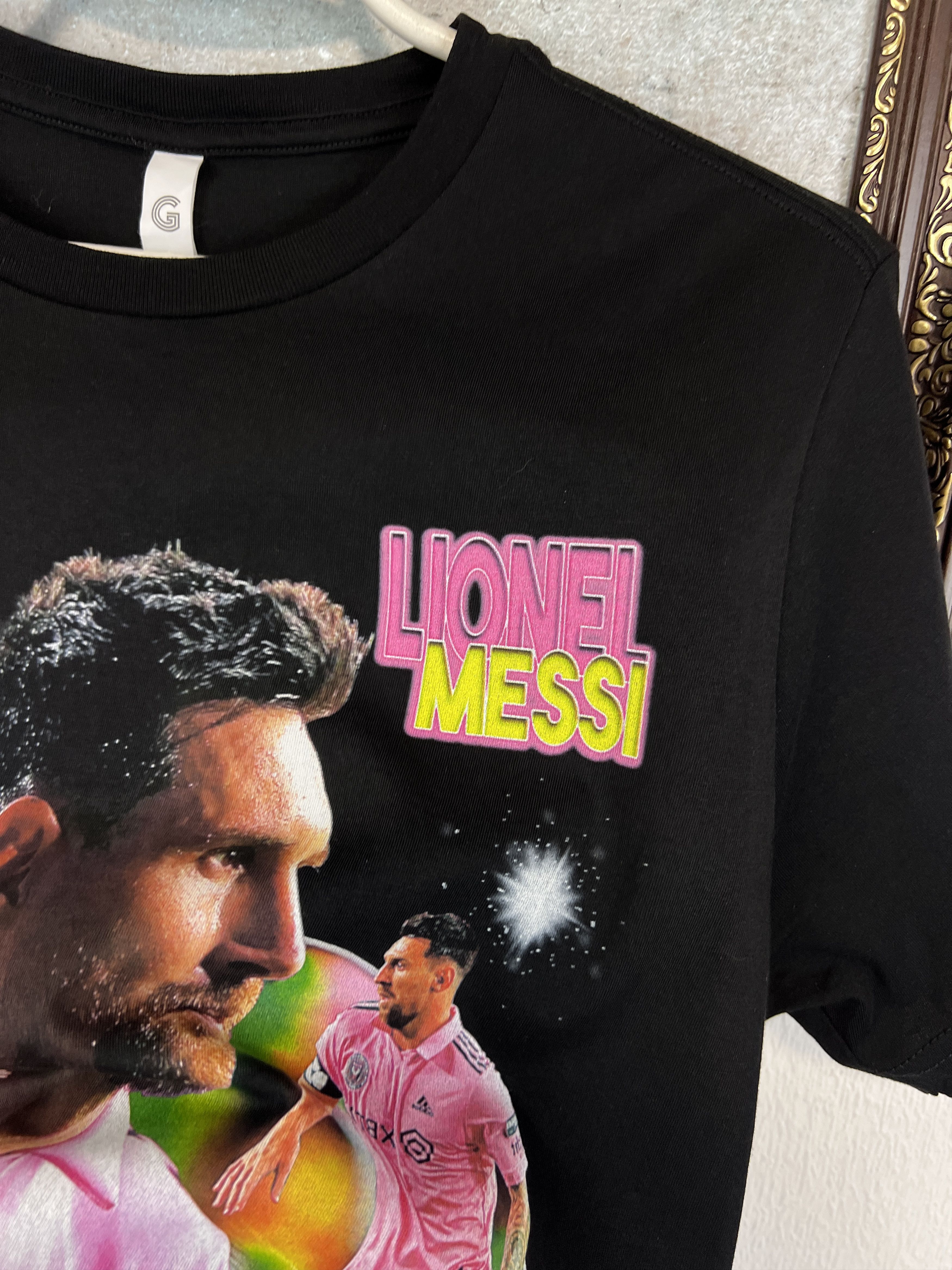 Vintage Inter Miami Football Shirts Print King Messi Jersey Trikot Size US M / EU 48-50 / 2 - 4 Thumbnail