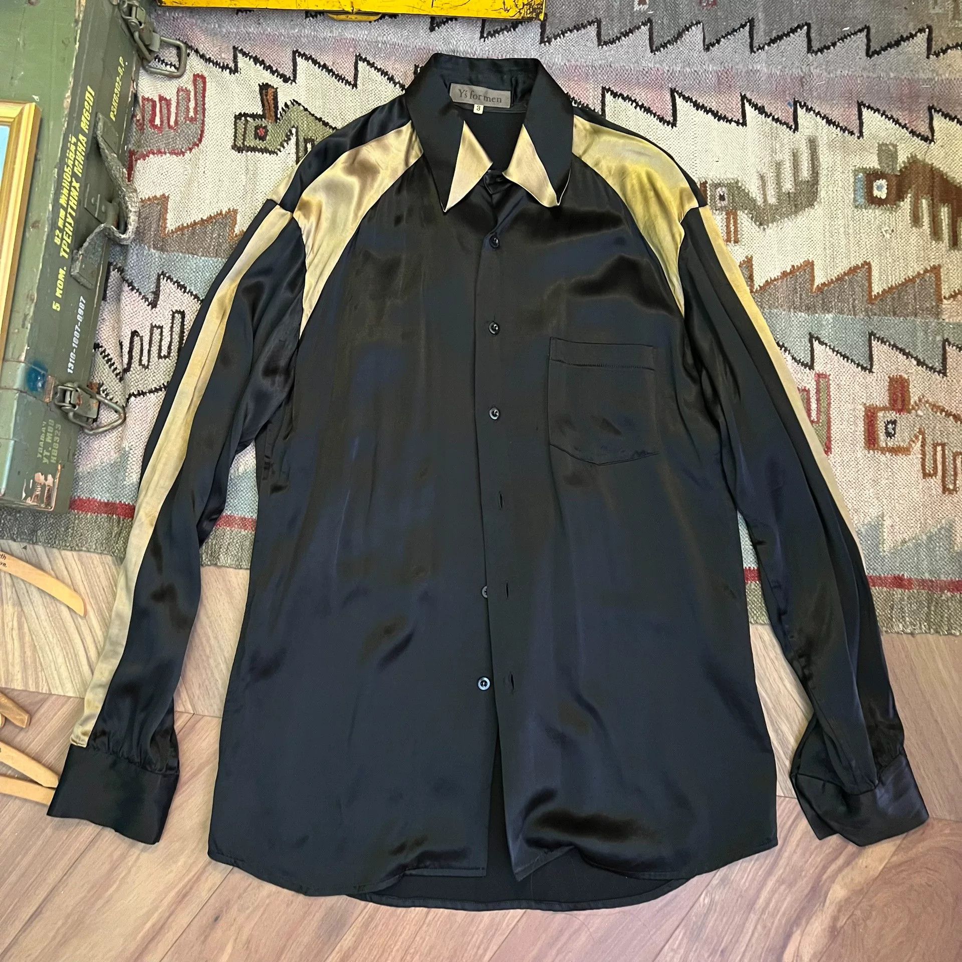 Y's Vintage Yohji Yamamoto 90s Shirt Size US M / EU 48-50 / 2 - 1 Thumbnail