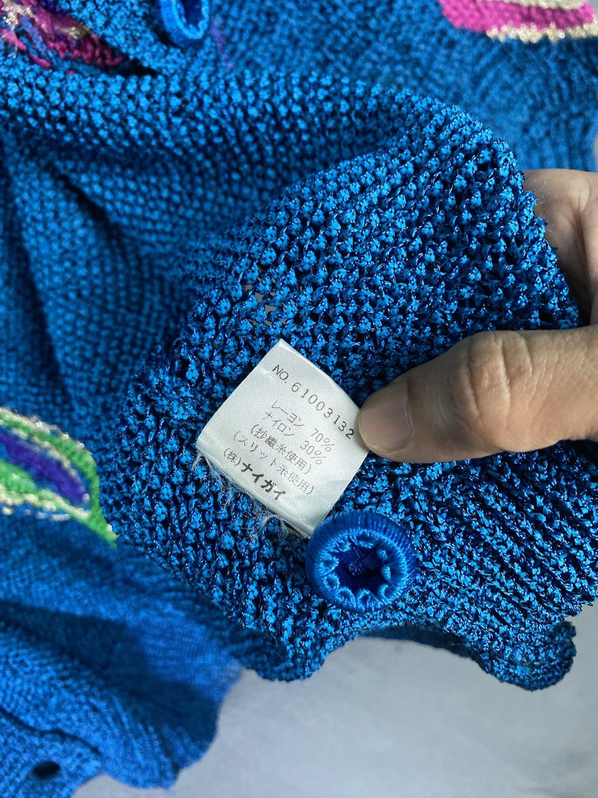 Aran Isles Knitwear × Vintage Vintage Cree Knitted Cardigan Size M / US 6-8 / IT 42-44 - 9 Thumbnail