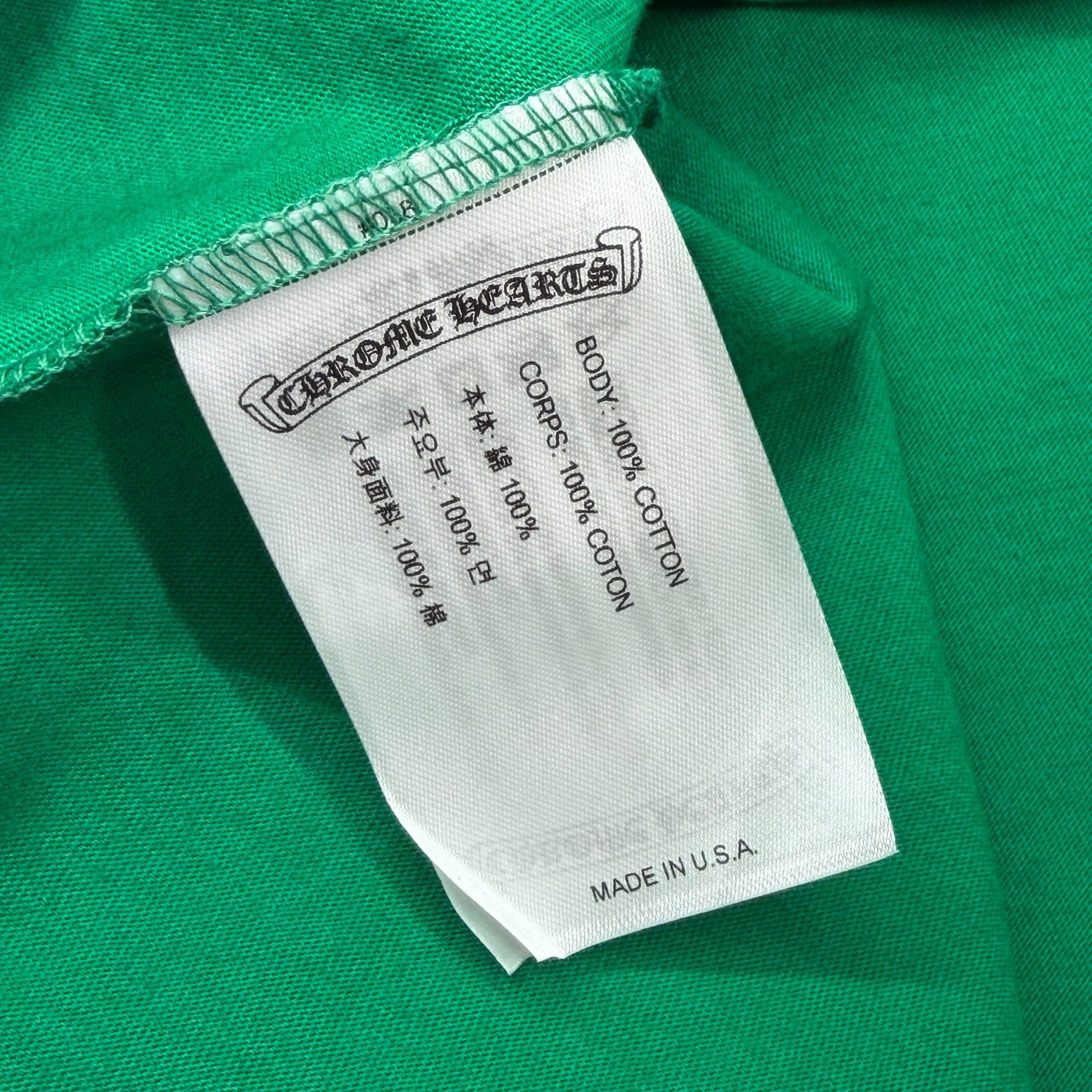 Chrome Hearts Chrome Hearts Green Cemetery Cross L/S XXL Size US XXL / EU 58 / 5 - 5 Thumbnail