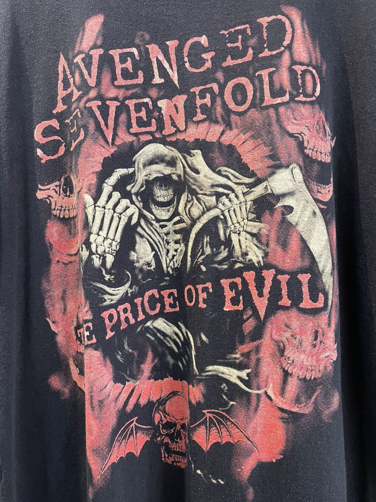 Band Tees × Vintage Avenged Sevenfold 2011 Size US L / EU 52-54 / 3 - 2 Thumbnail