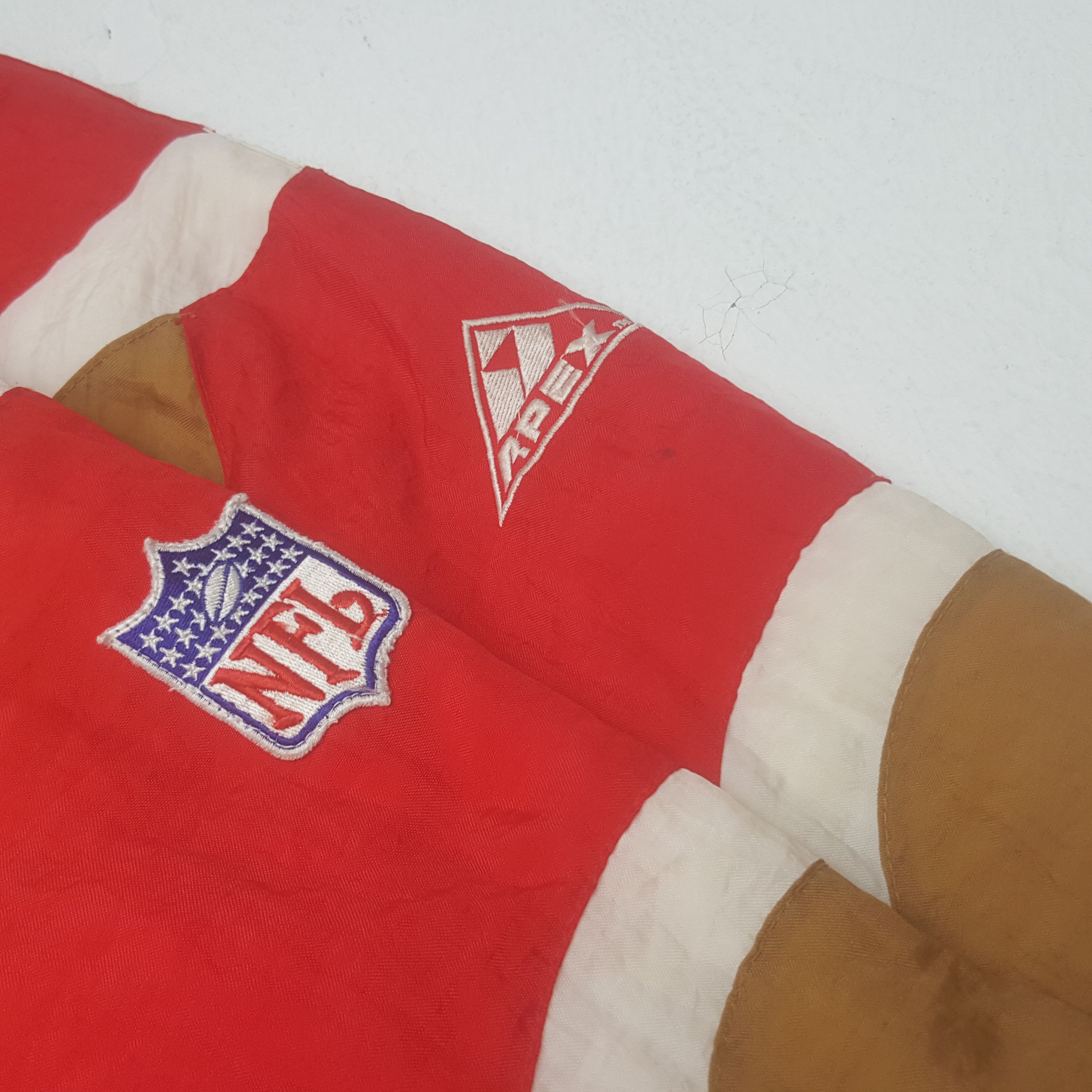 NFL × Vintage Vintage San Francisco 49ers NFL Windbreaker Bomber Jacket Size US XXL / EU 58 / 5 - 11 Thumbnail