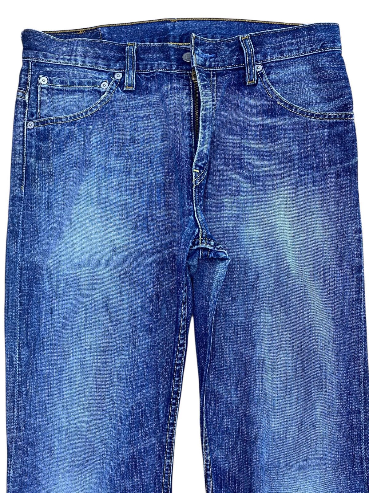 Levi's Levi’s Faded Blue Wash Style Bootcut Jeans Size US 33 - 2 Thumbnail