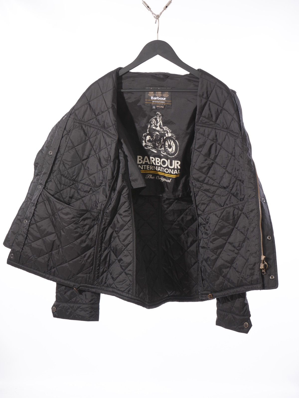 Barbour Barbour Tankerville Quilted Black Jacket Size XXL Size US XXL / EU 58 / 5 - 7 Thumbnail