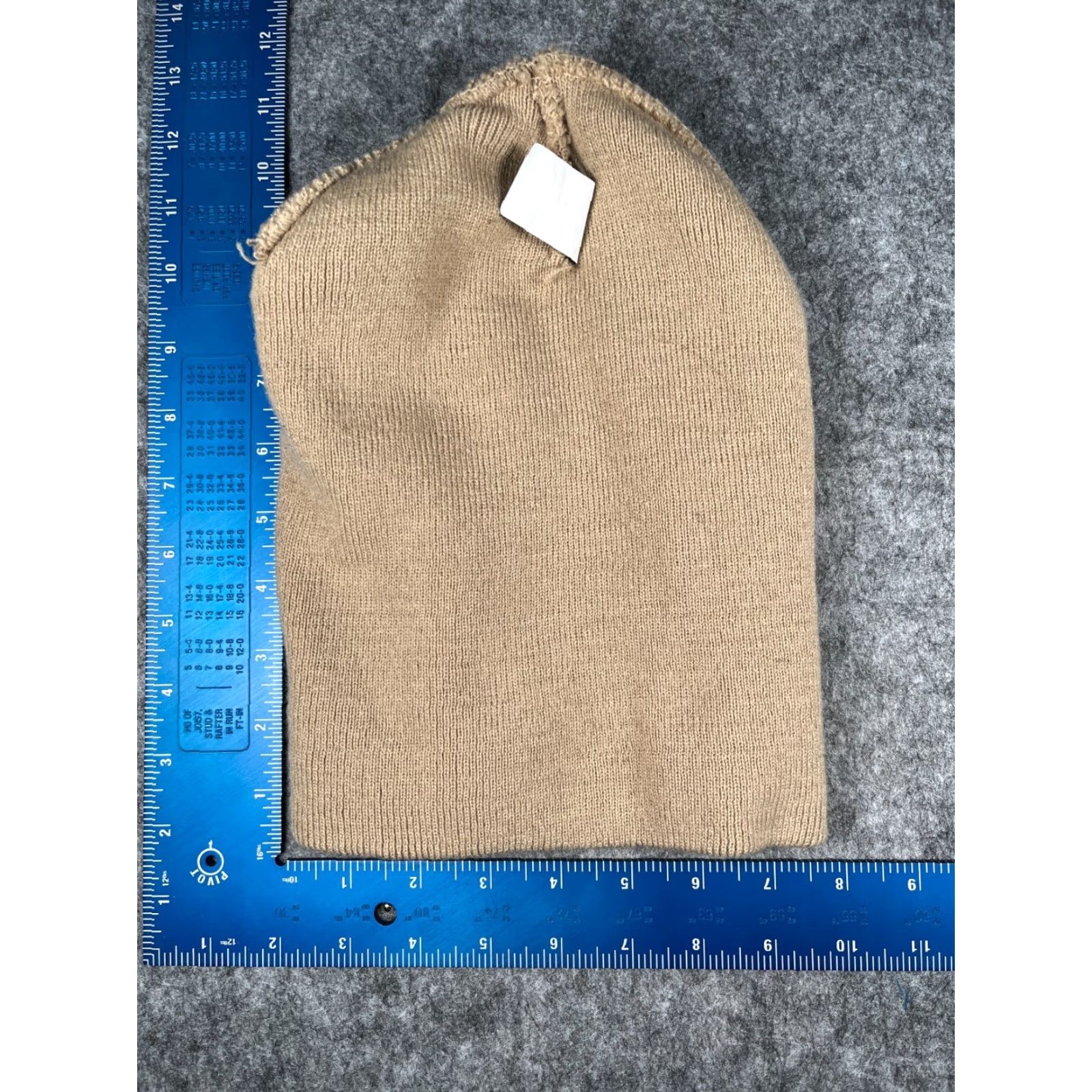 Vintage Mossy Oak Beanie Toque Mens One Size Beige Knit 100% Acrylic Hunt Fish Camp Hat/Cap Beanie Mens One Size Beige Mossy Oak Size ONE SIZE - 6 Thumbnail