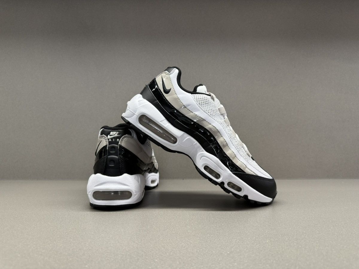 Nike Nike Air Max 95 White Light Iron Ore Black Patent Women’s Size US 6 / IT 36 - 7 Thumbnail