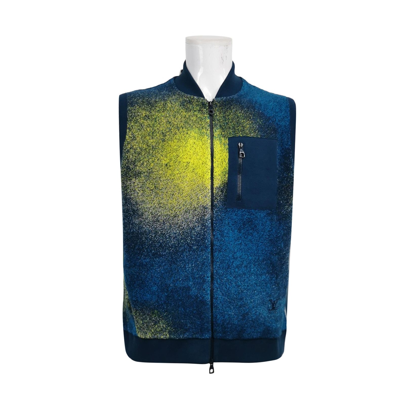 Louis Vuitton Louis Vuitton Multi-Color Zip Vest XXL Size US XXL / EU 58 / 5 - 1 Thumbnail