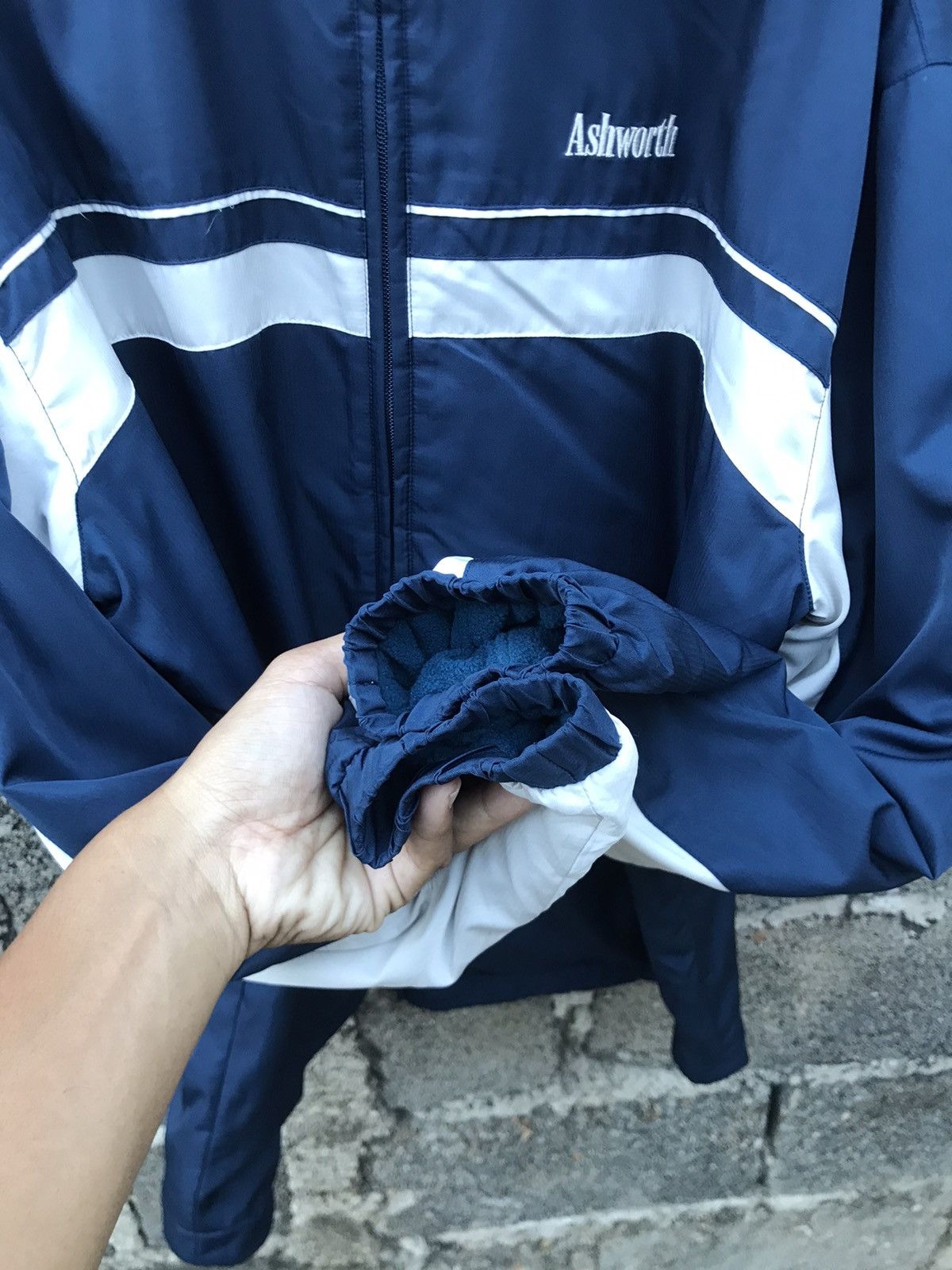 Ashworth ⚡️Vintage Ashworth Reversable Fleece Jacket Size US L / EU 52-54 / 3 - 7 Thumbnail
