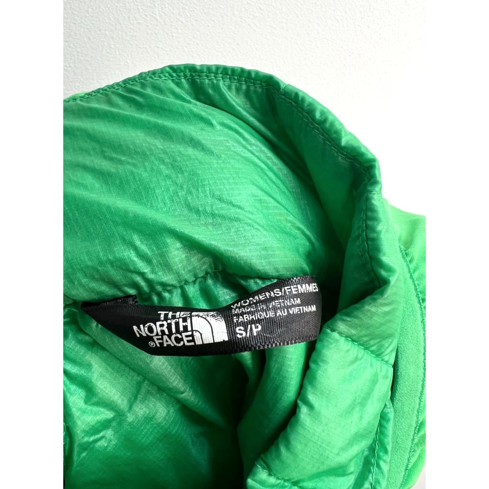 The North Face The North Face Thermoball Jacket Womens Quilted Hooded Nylon Green S Autumn, Casual, Travel, Regular Fit, Size S, Green, The North Face Size S / US 4 / IT 40 - 4 Thumbnail