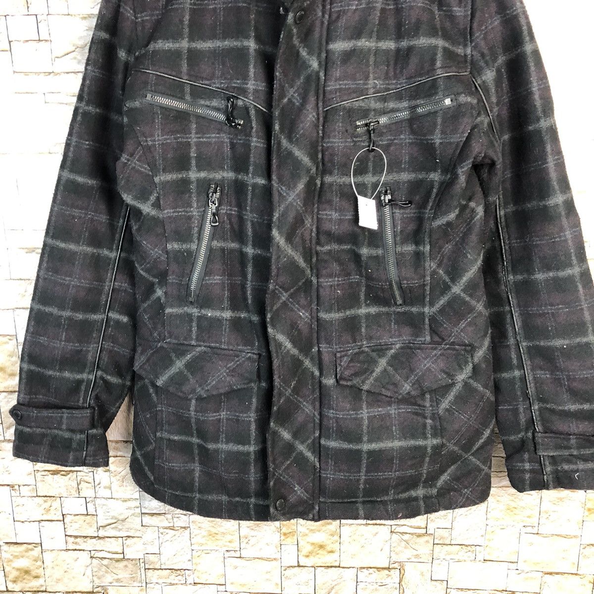 In The Attic In the Attic Black Hoodie Bombers Jacket #A388 Size US S / EU 44-46 / 1 - 3 Thumbnail