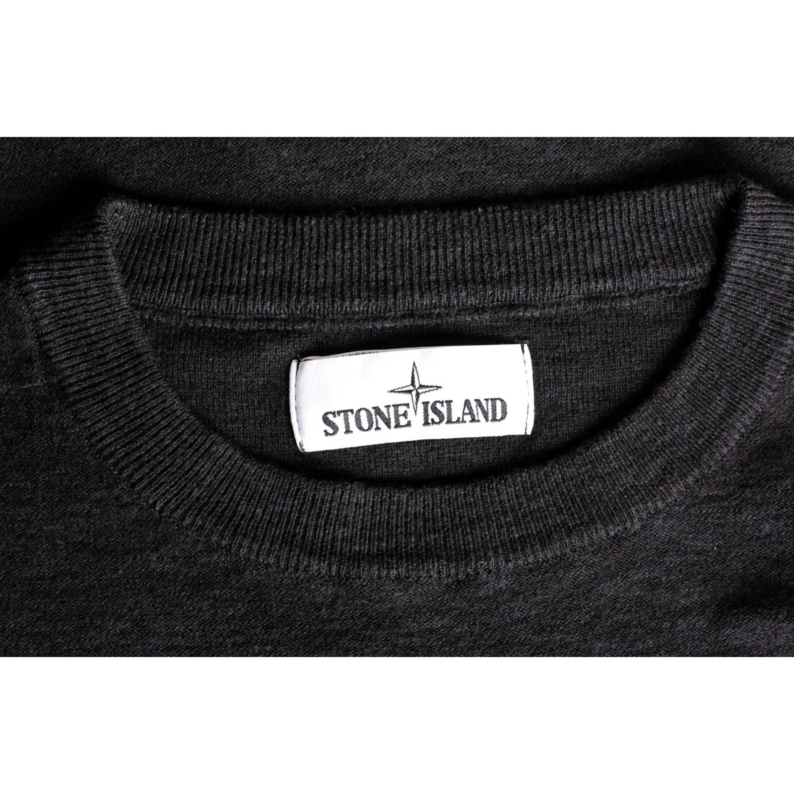 Stone Island STONE ISLAND Crew Neck Jumper Wool Cotton Men Size S Wool/Cotton Knit Pullover Grey NX S Mens Size US S / EU 44-46 / 1 - 5 Thumbnail