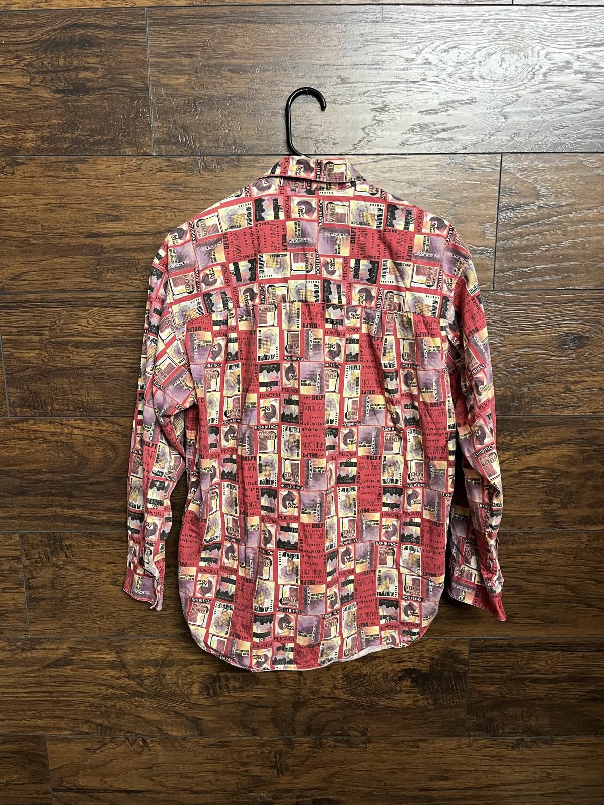 Designer Matinique LS Button Up Magazine Posters Dress Shirt -S Size US S / EU 44-46 / 1 - 2 Thumbnail