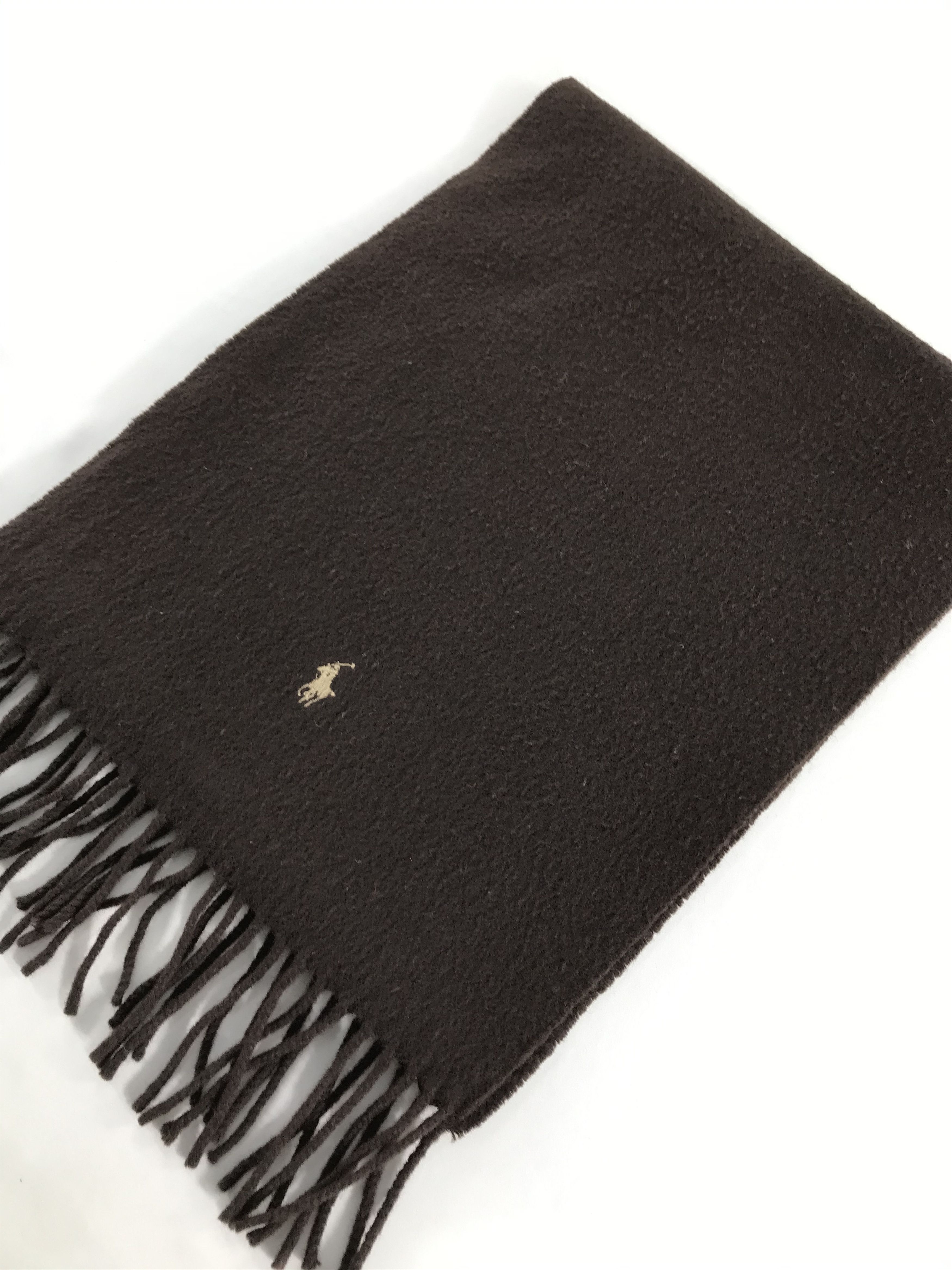 Polo Ralph Lauren Polo Ralph Lauren Wool Scarf Muffler V259 Size ONE SIZE - 3 Thumbnail