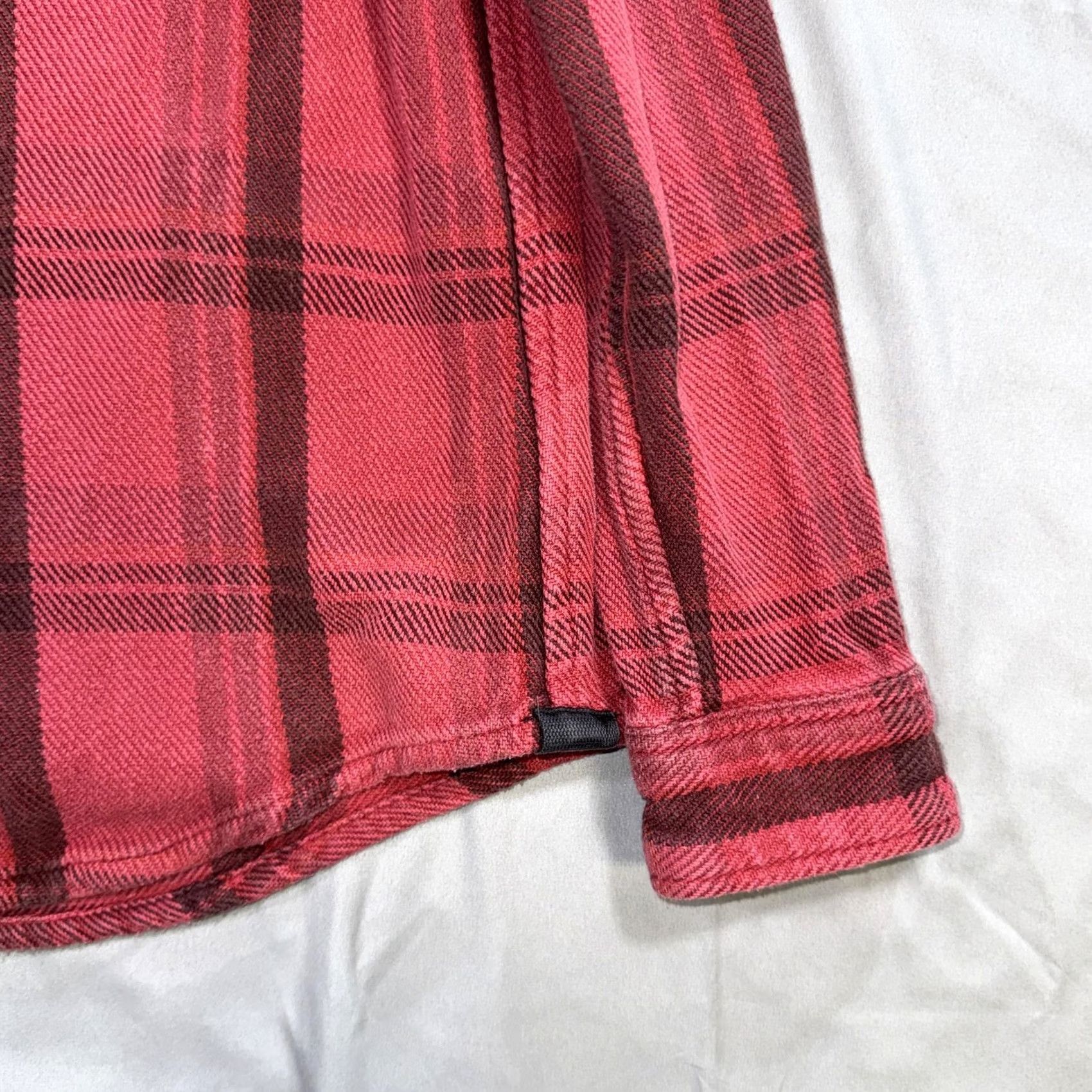 Outerknown Outerknown Shirt Mens M Red Plaid Organic Cotton Flannel Button Up Casual Size US M / EU 48-50 / 2 - 7 Thumbnail