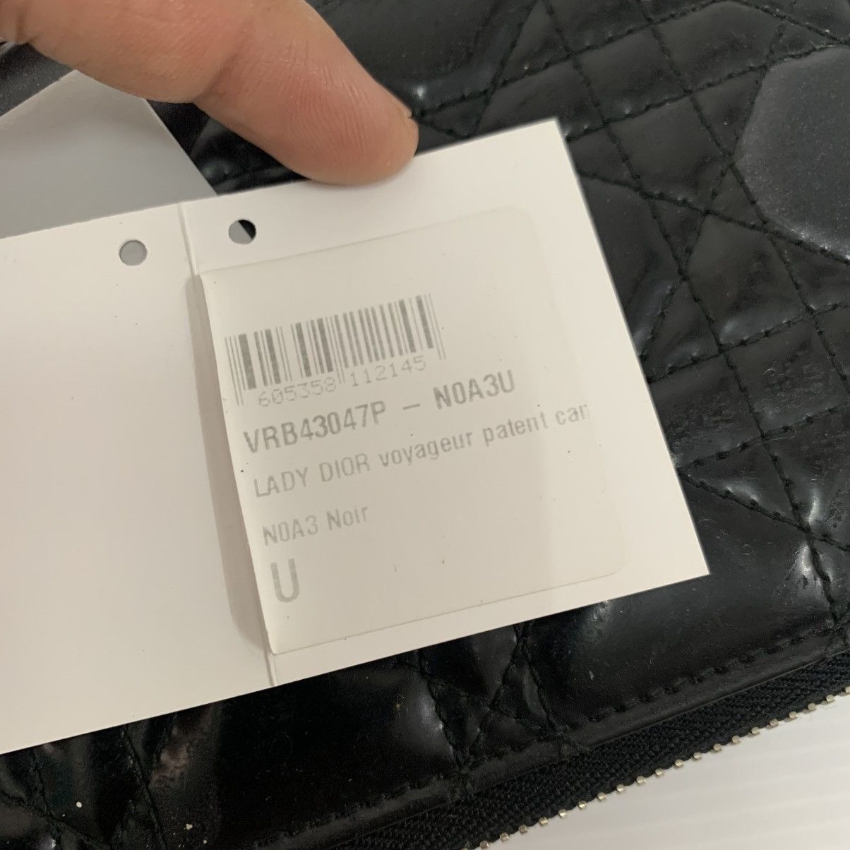 Dior Christian Dior Black Long Wallet Size ONE SIZE - 14 Thumbnail