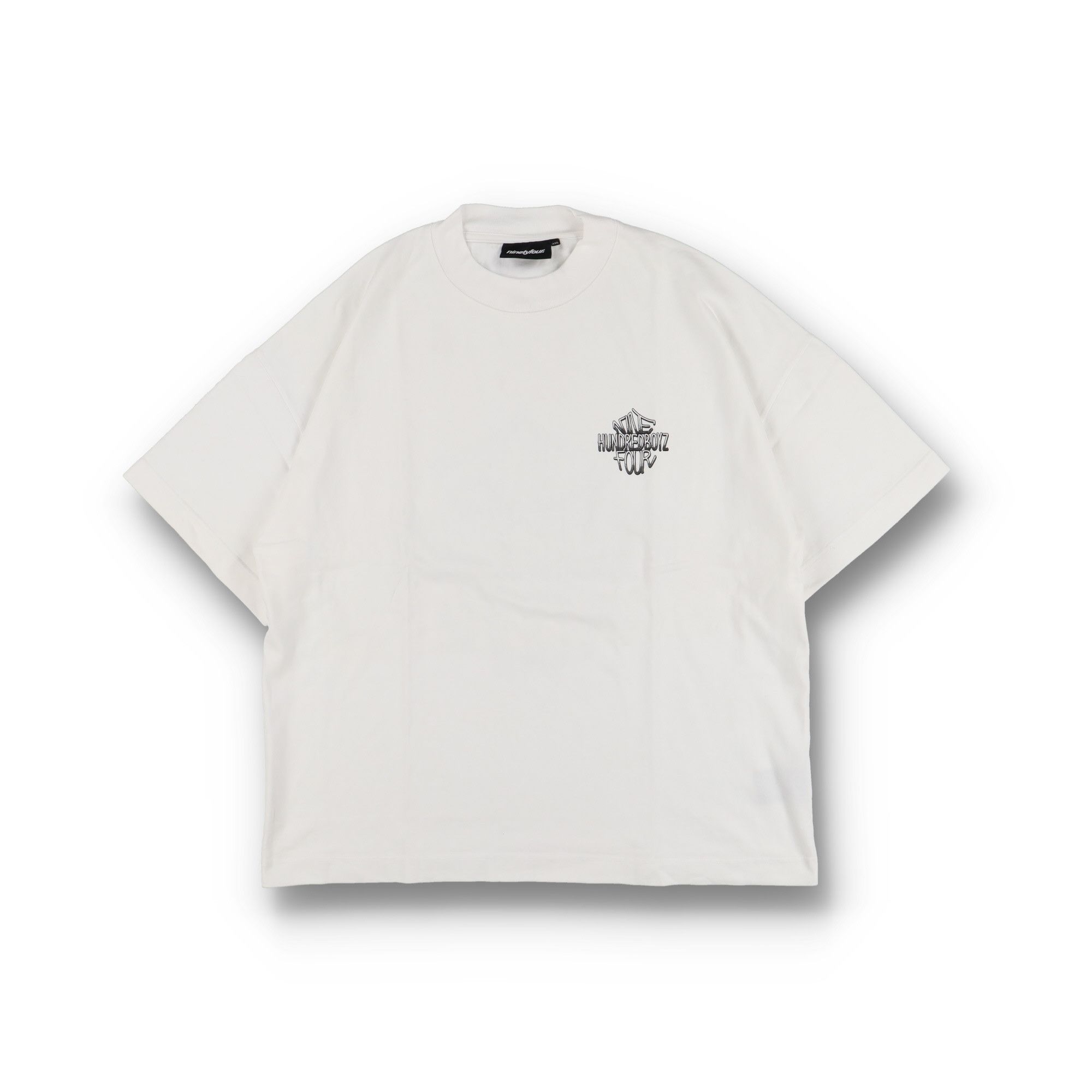 Other White Hundredboyz Logo Heavyweight Oversized T-Shirt Size US XXL / EU 58 / 5 - 1 Thumbnail