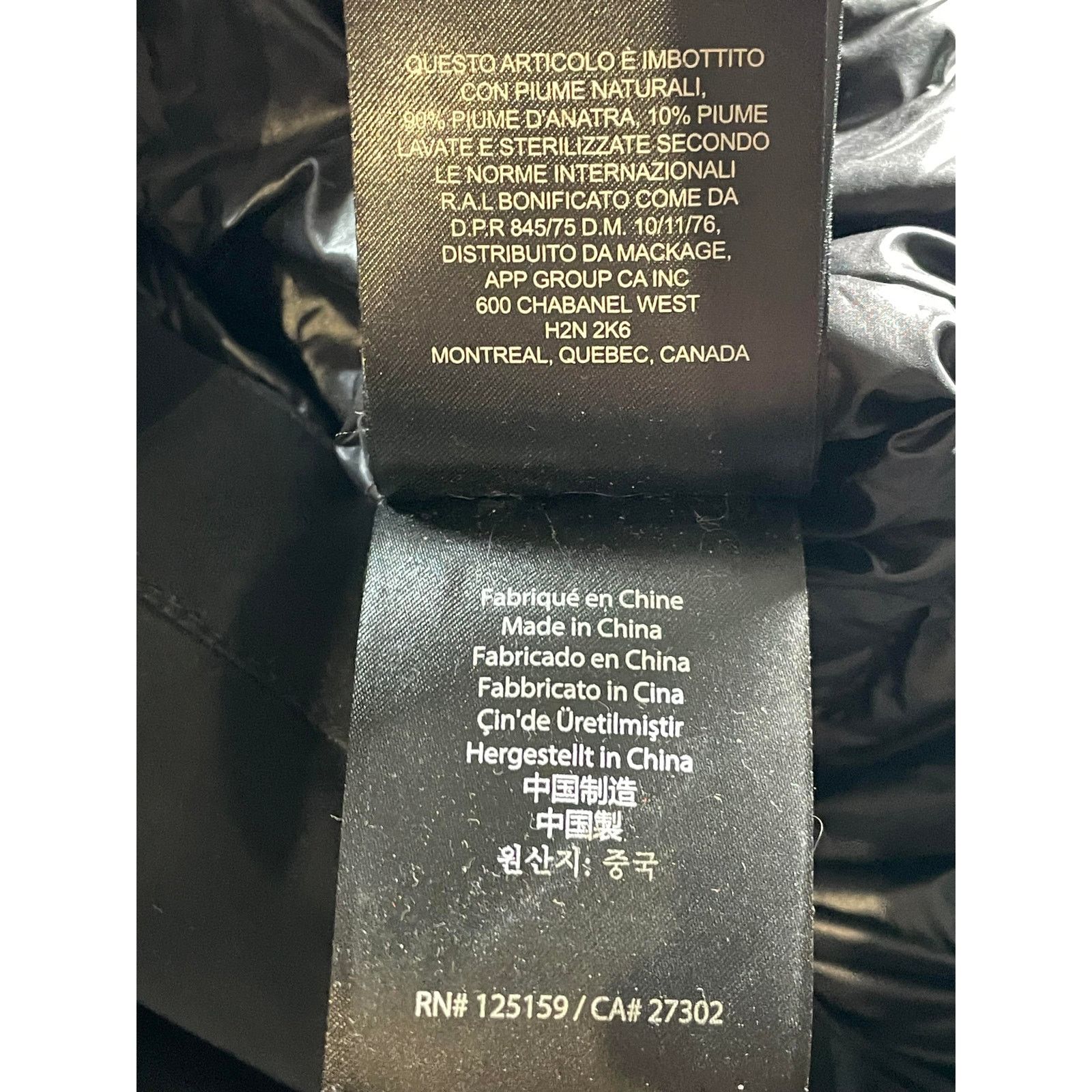 Mackage Mackage Edward Nordic Tech Down Black Parka Jacket Size US M / EU 48-50 / 2 - 6 Thumbnail