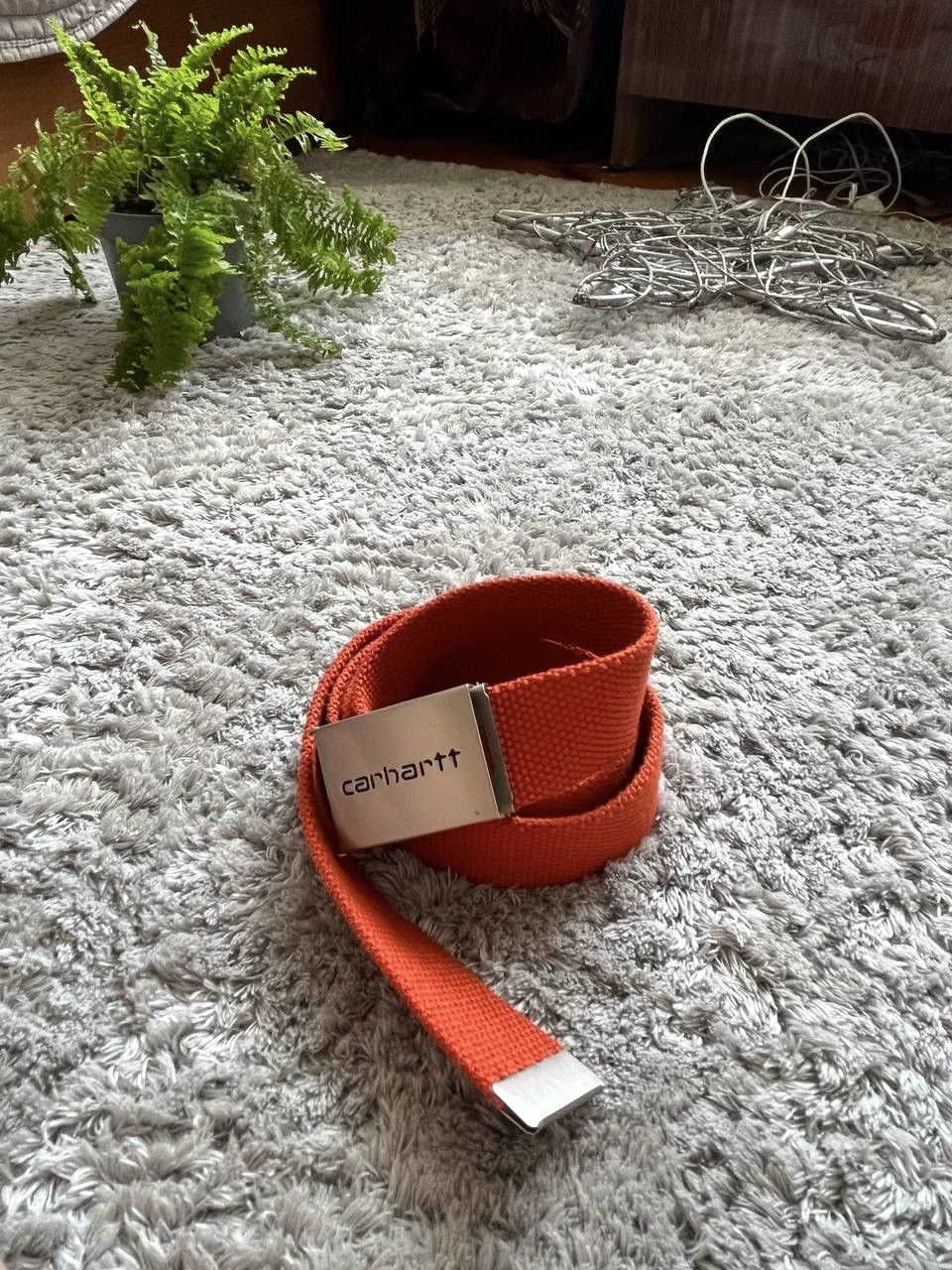 Carhartt × Vintage Carhartt Belt Streetwear Vintage Logo Rare Y2k Size ONE SIZE - 5 Thumbnail
