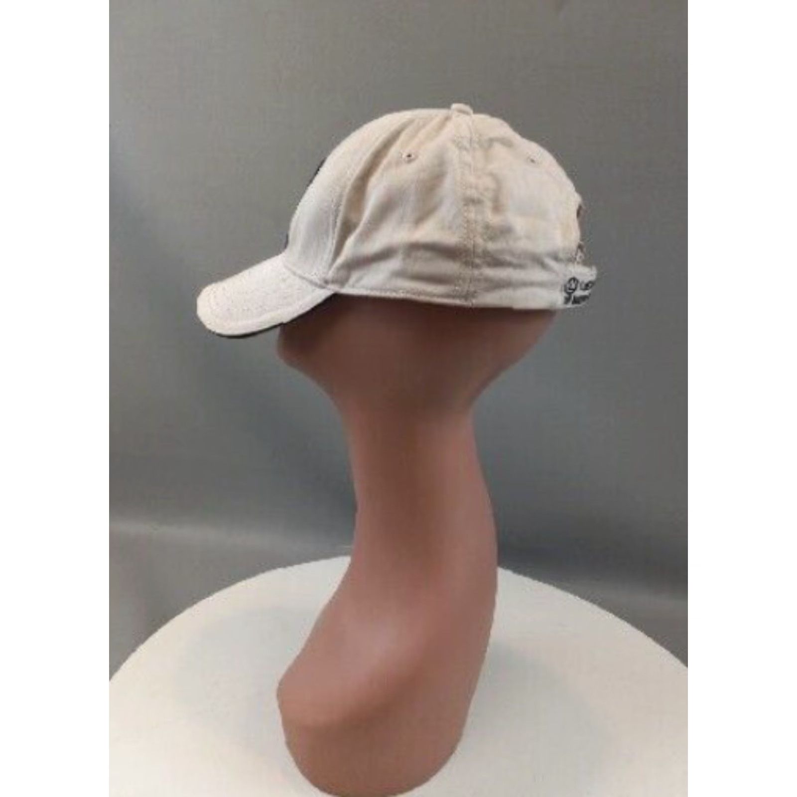 Spell Lexus Hat Cap Unisex Beige Tan Logo Spell Out Adjustable Strap Baseball Cap Adults Size ONE SIZE - 2 Thumbnail