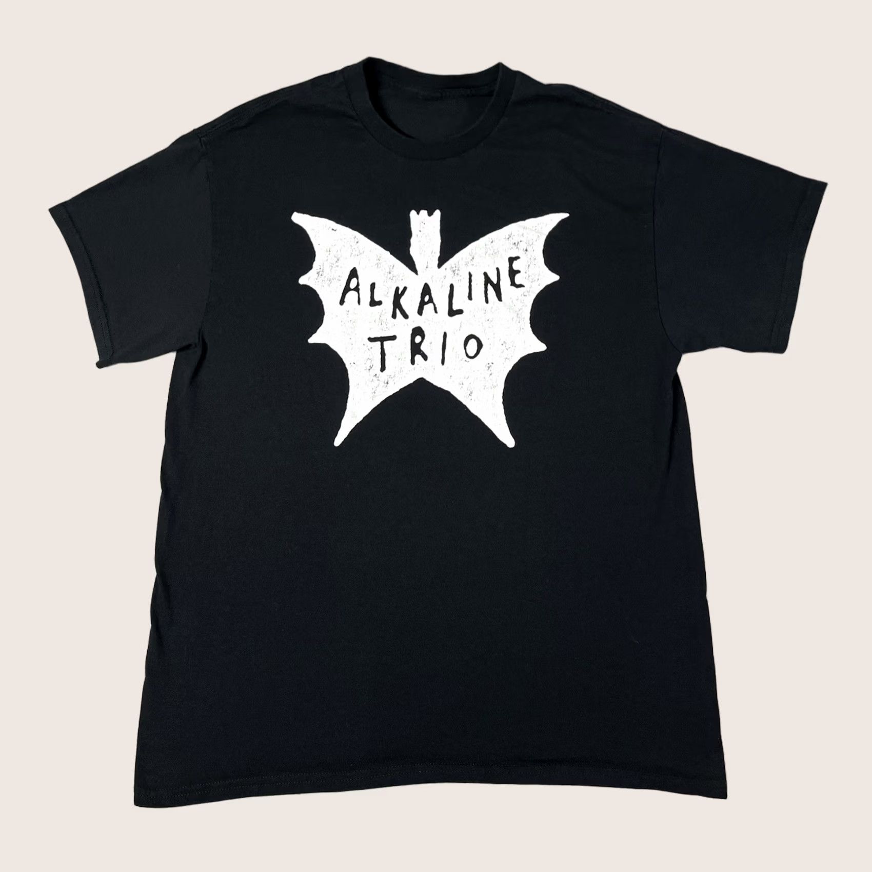 Vintage Alkaline Trio Shirt Mens M Band Rock Emo Punk 2025 Tour Concert Merch Graphic Print Crew Neck Short Sleeve Black Cotton 2020-2029 Men T-Shirt Size US M / EU 48-50 / 2 - 1 Thumbnail