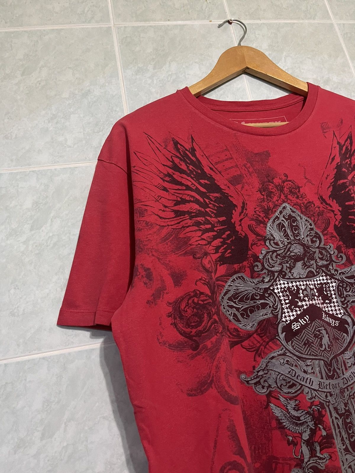 Avirex AVIREX DEATH BEFORE DISHONOR BIG WINGS AFFLICTION STYLE Size US XL / EU 56 / 4 - 2 Thumbnail