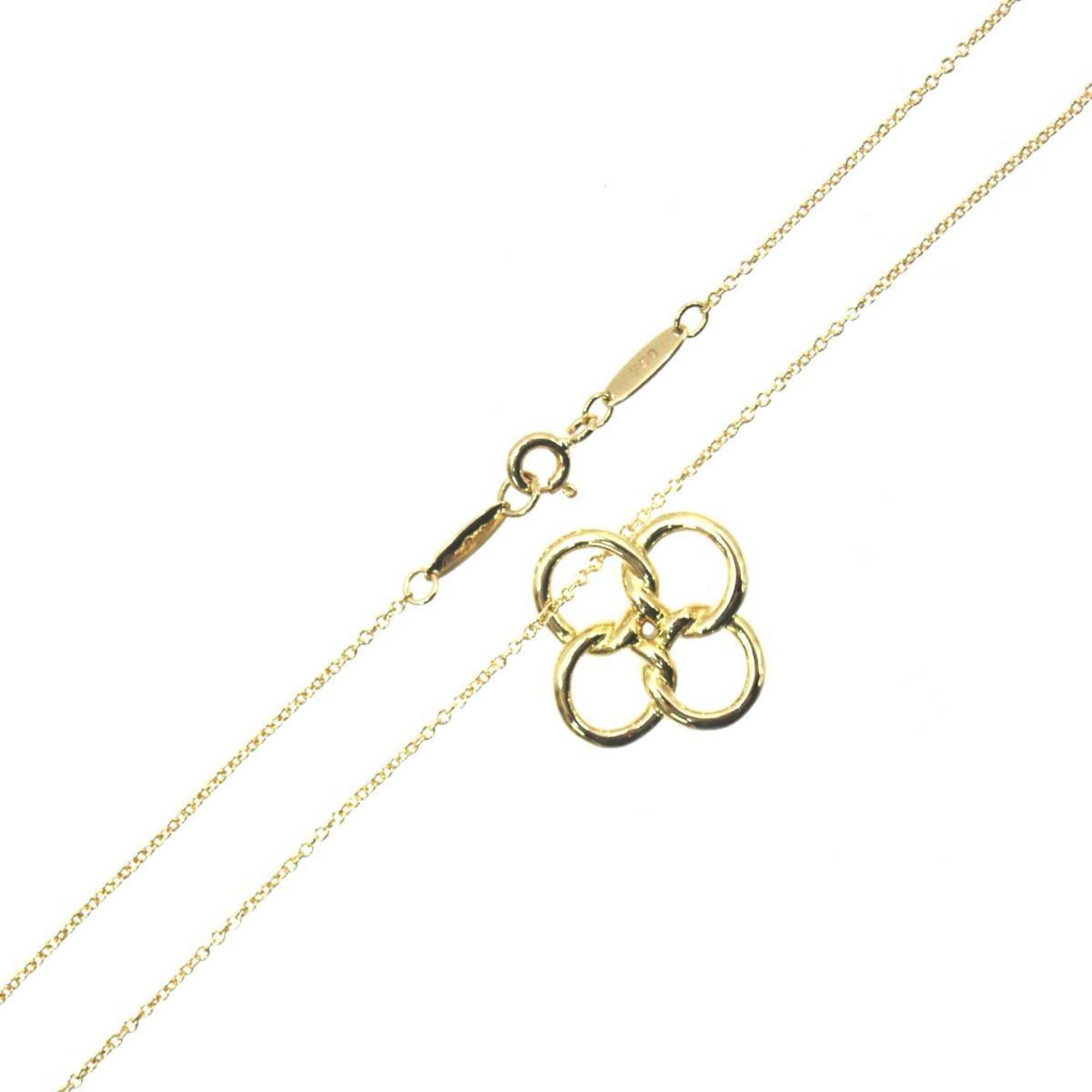 Tiffany & Co. Tiffany & Co. Quadrofolio Clover Necklace, 750, 18k gold, 5.4g Size ONE SIZE - 1 Thumbnail