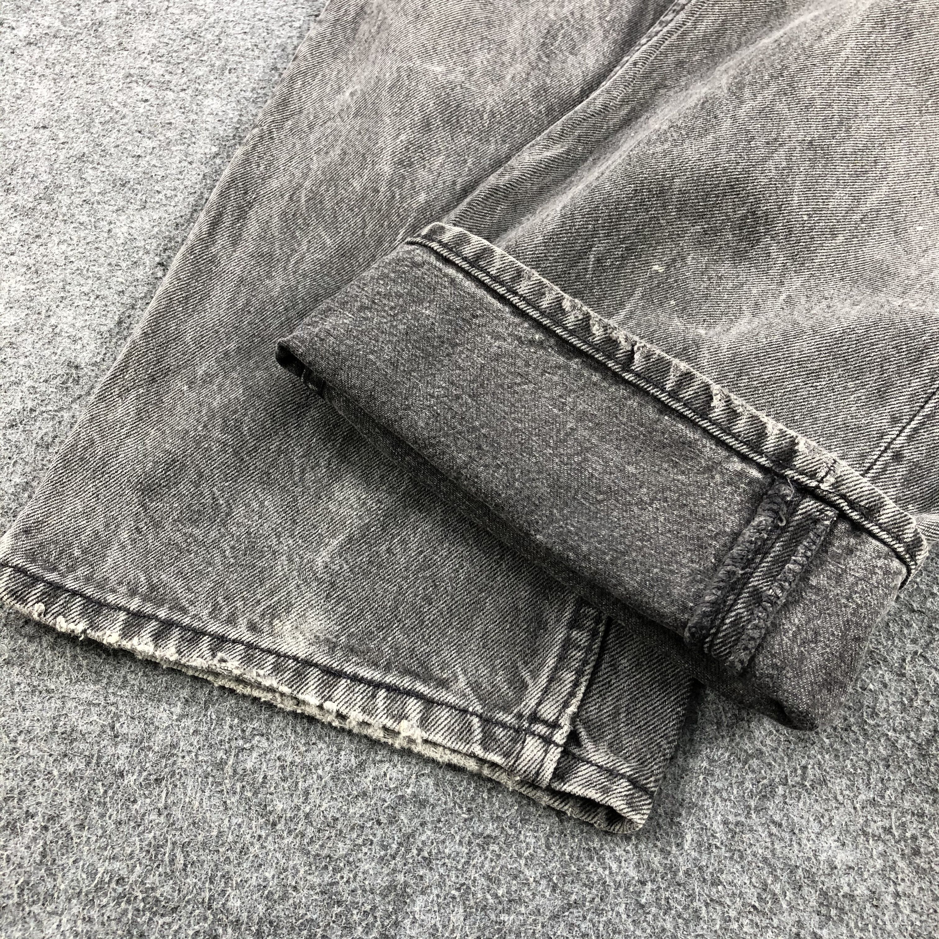 Levi's Vintage 90s Distress Levis 501 Jeans-J1455 Size US 38 / EU 54 - 7 Thumbnail