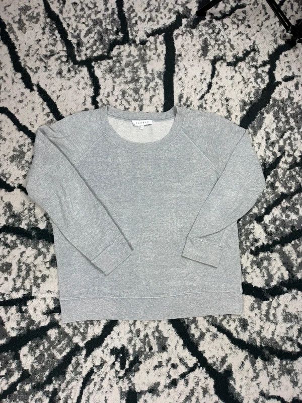 Sandro Sandro crewneck sweatshirt gray S Size S / US 4 / IT 40 - 1 Thumbnail