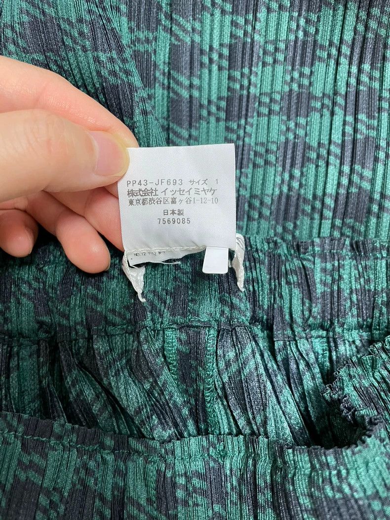 Issey Miyake Issey Miyake size:1 Green checkered pants Size 42" / US 20 - 5 Thumbnail